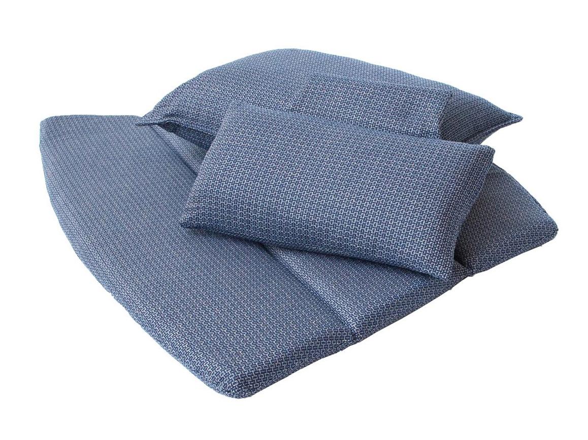 Cane Line Outdoor Breeze High Back Lounge Chair Set Replacement Cushions