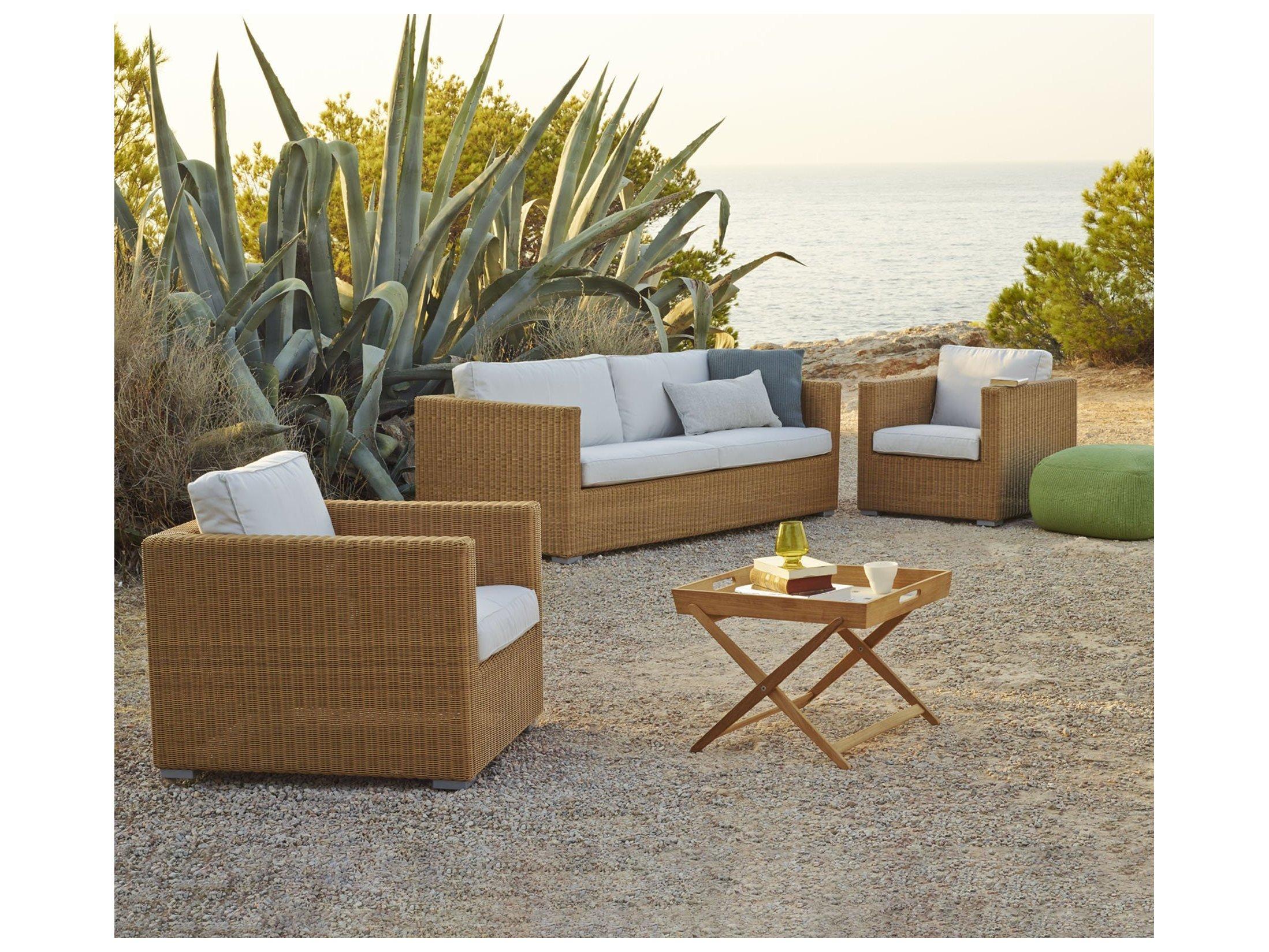 Cane Line Outdoor Chester Wicker Lounge Chair