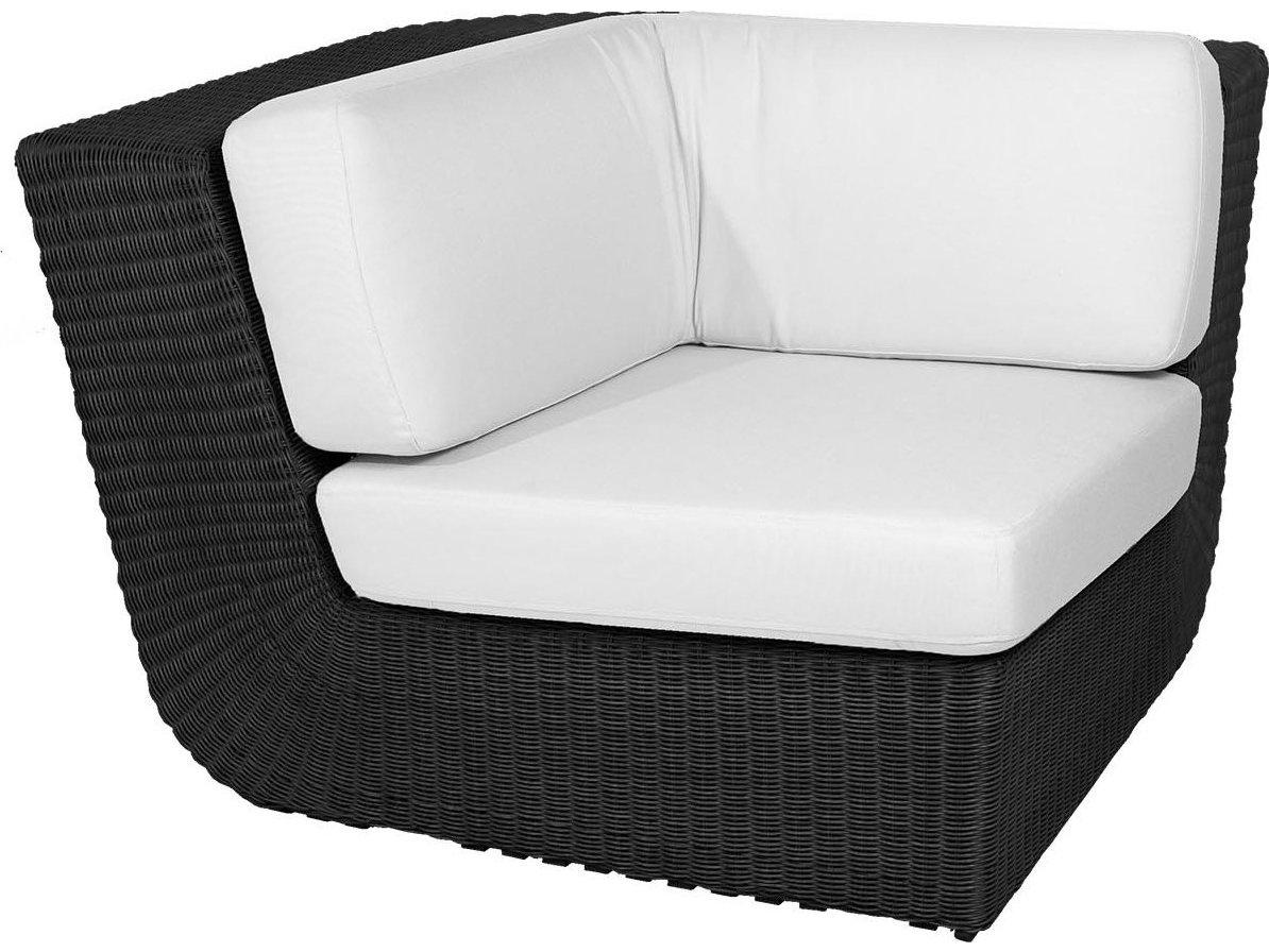 Cane Line Outdoor Savannah Wicker Corner Lounge Chair
