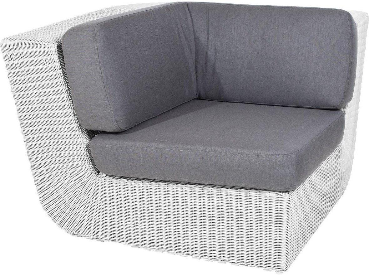 Cane Line Outdoor Savannah Wicker Corner Lounge Chair
