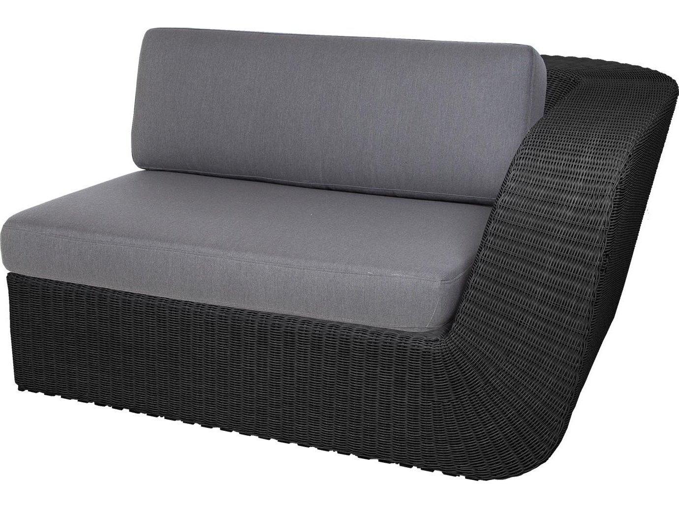 Cane Line Outdoor Savannah Wicker Left Arm Sofa