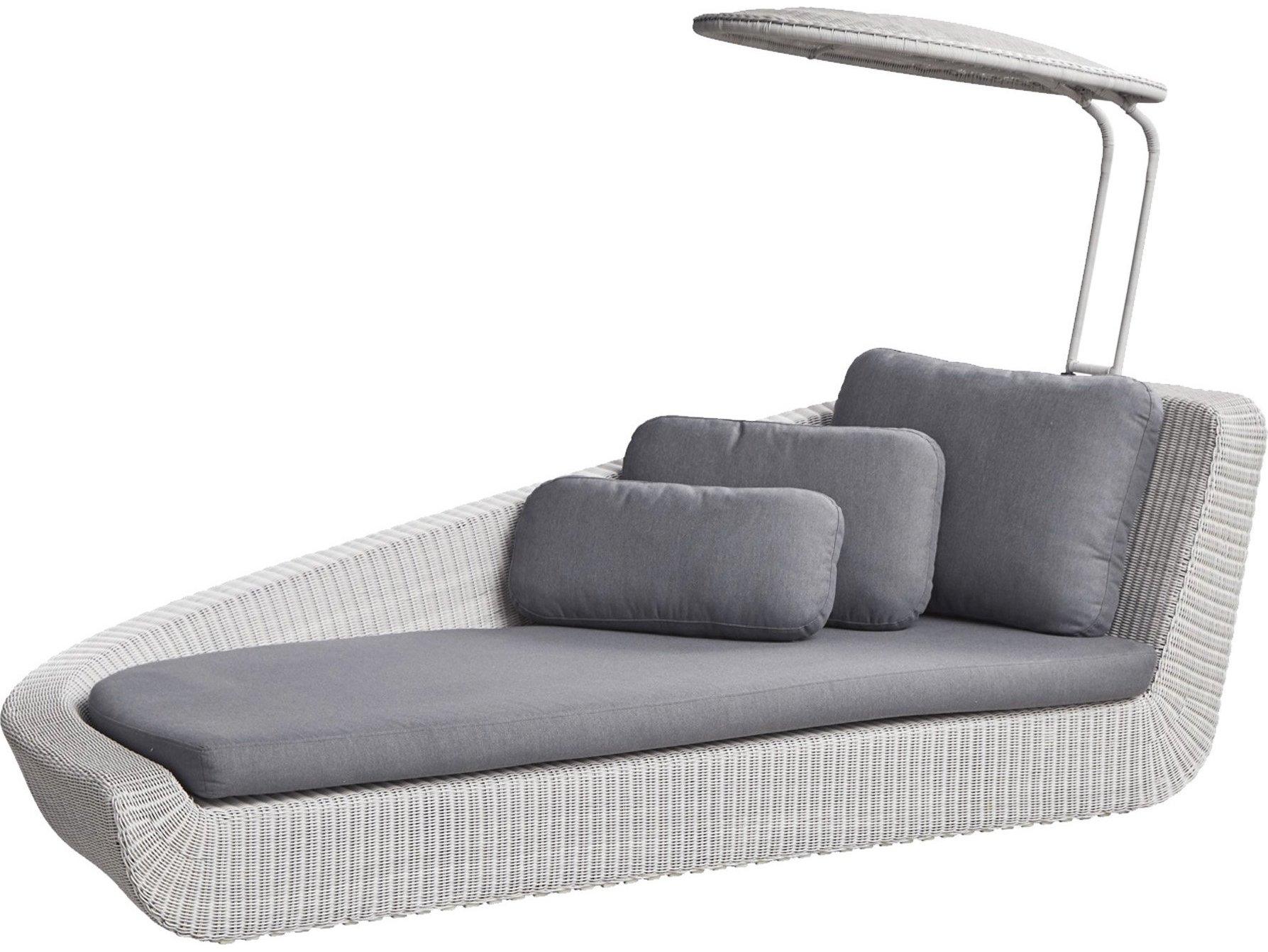 Cane Line Outdoor Savannah Wicker Right Arm Daybed