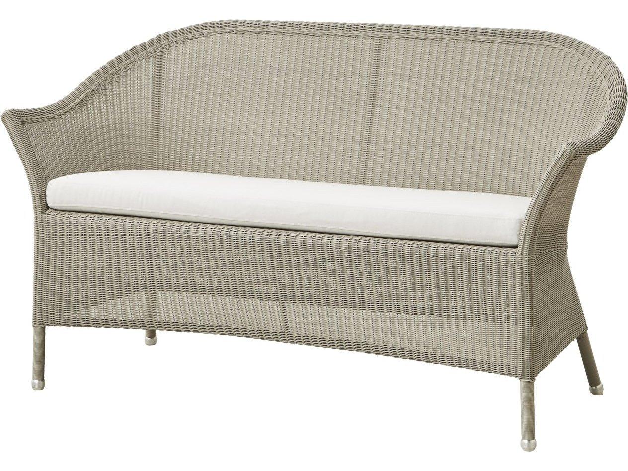 Cane Line Outdoor Lansing Wicker 2 Seater Sofa