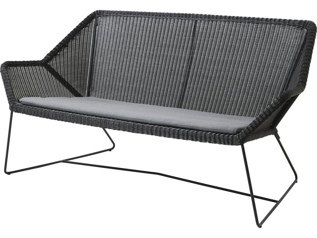 Cane Line Outdoor Breeze Aluminum Sofa