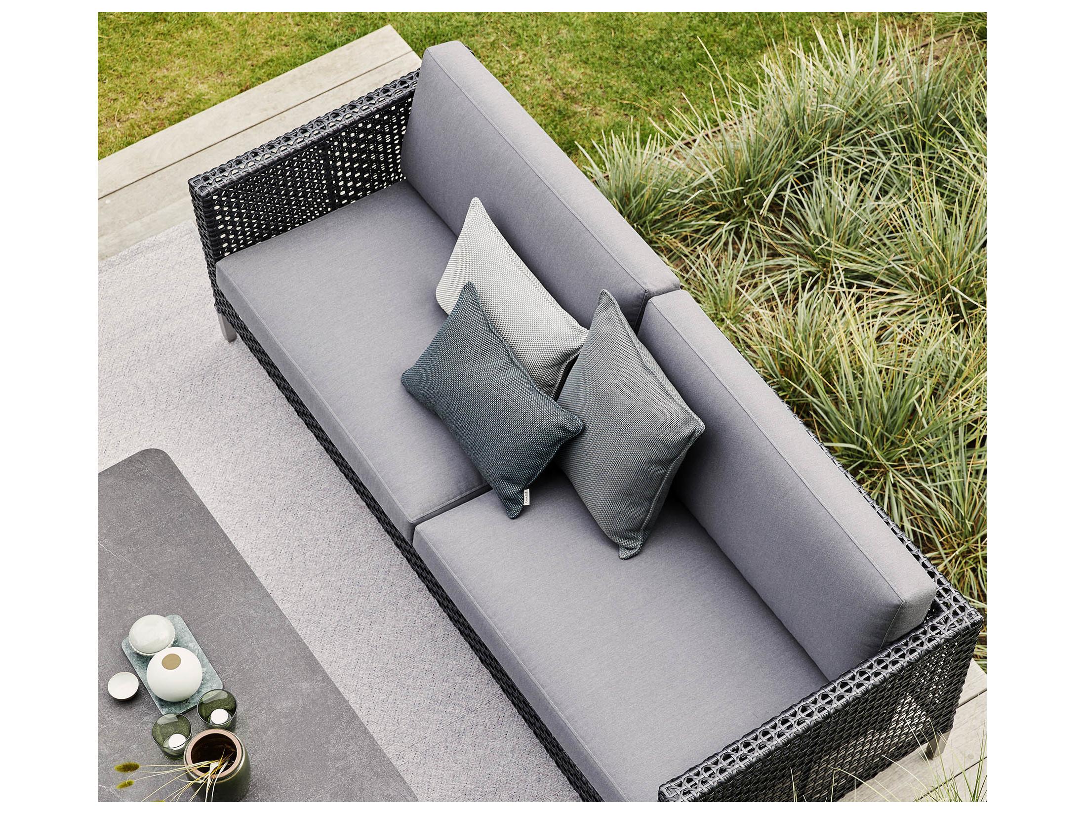 Cane Line Outdoor Connect Wicker Sofa