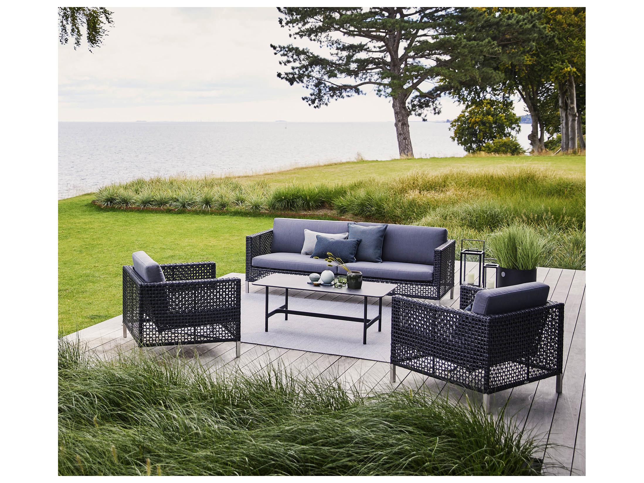 Cane Line Outdoor Connect Wicker Sofa