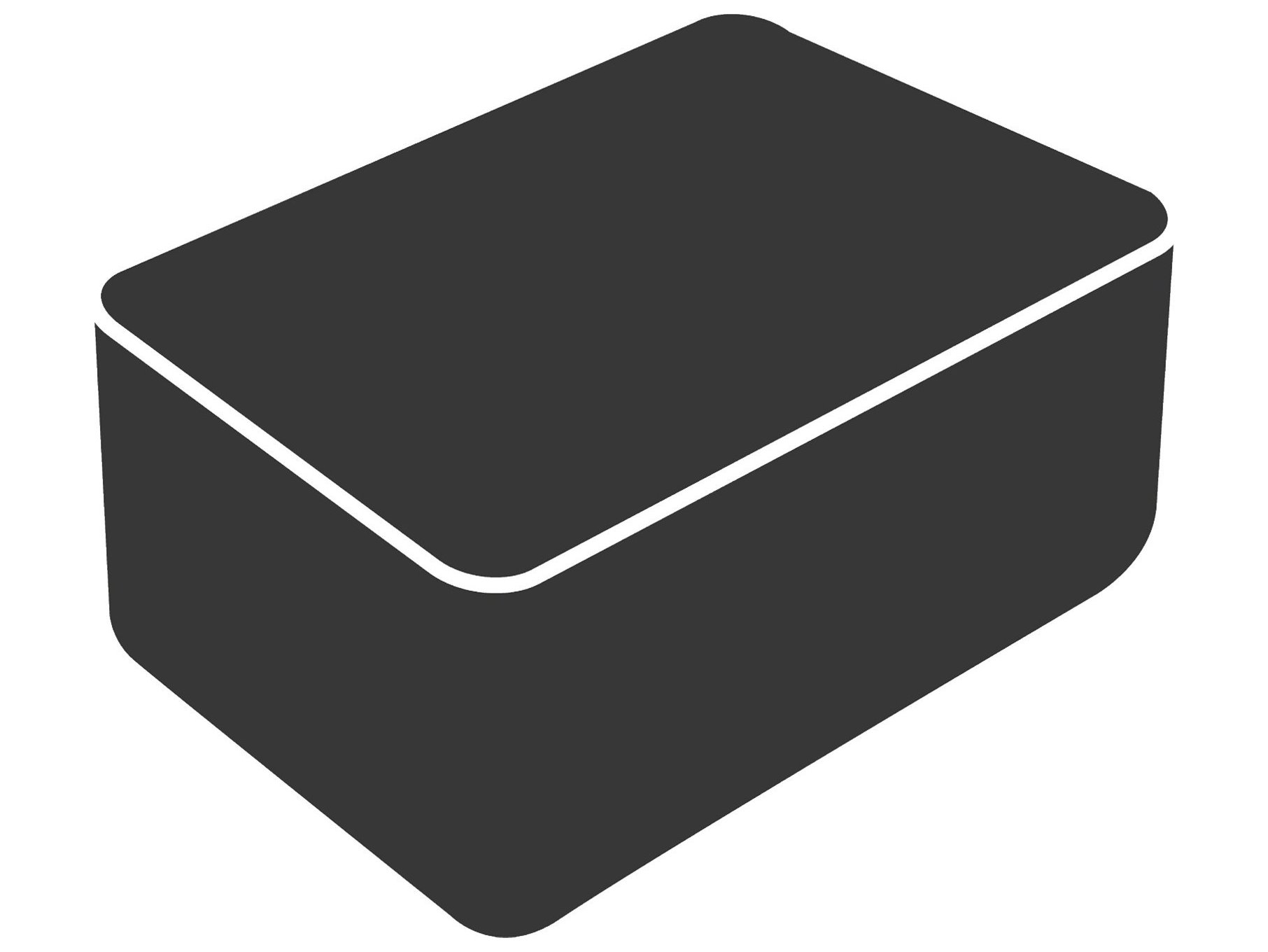 Cane Line Outdoor Black Dye Polyester Dining Table Covers