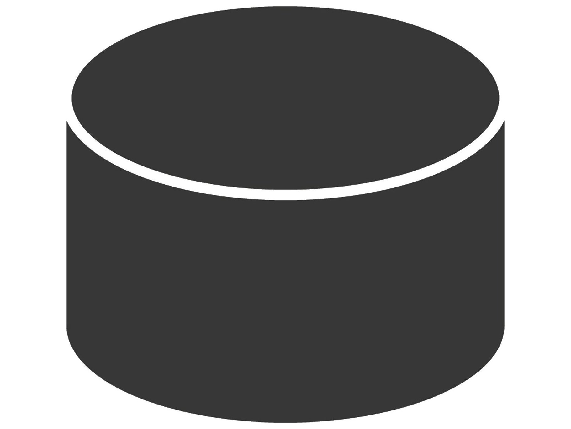 Cane Line Outdoor Black Dye Polyester Dining Table Cover