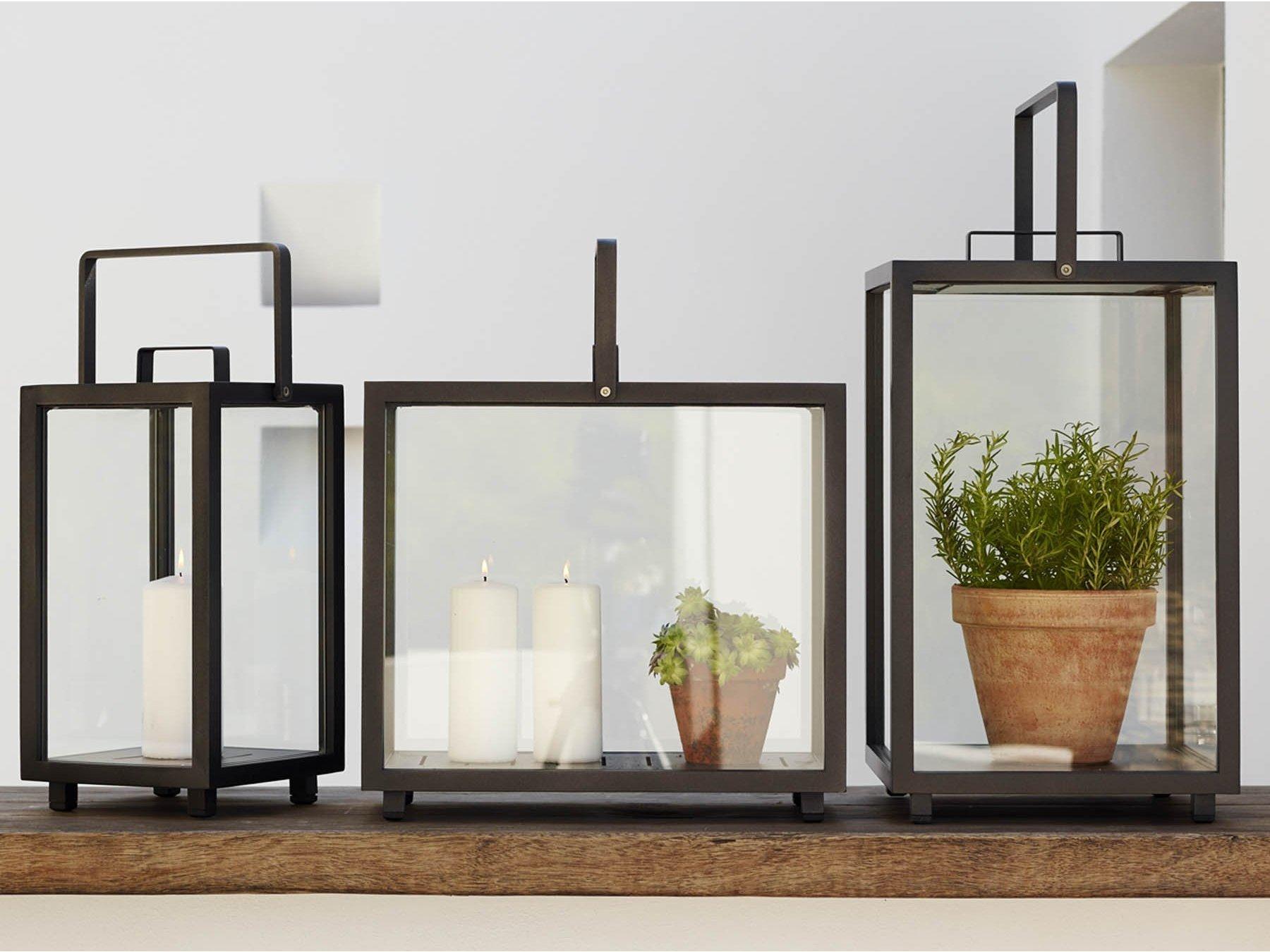 Cane Line Outdoor Lighthouse Aluminum Small Lantern