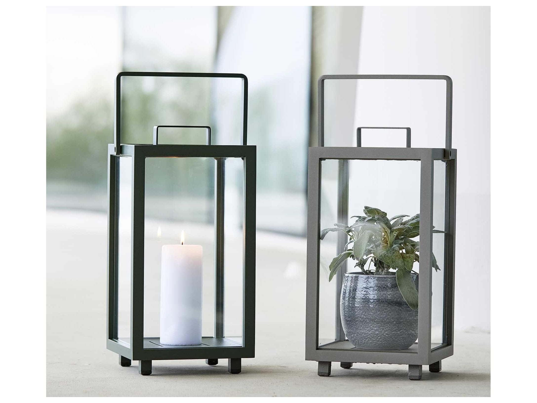 Cane Line Outdoor Lighthouse Aluminum Small Lantern