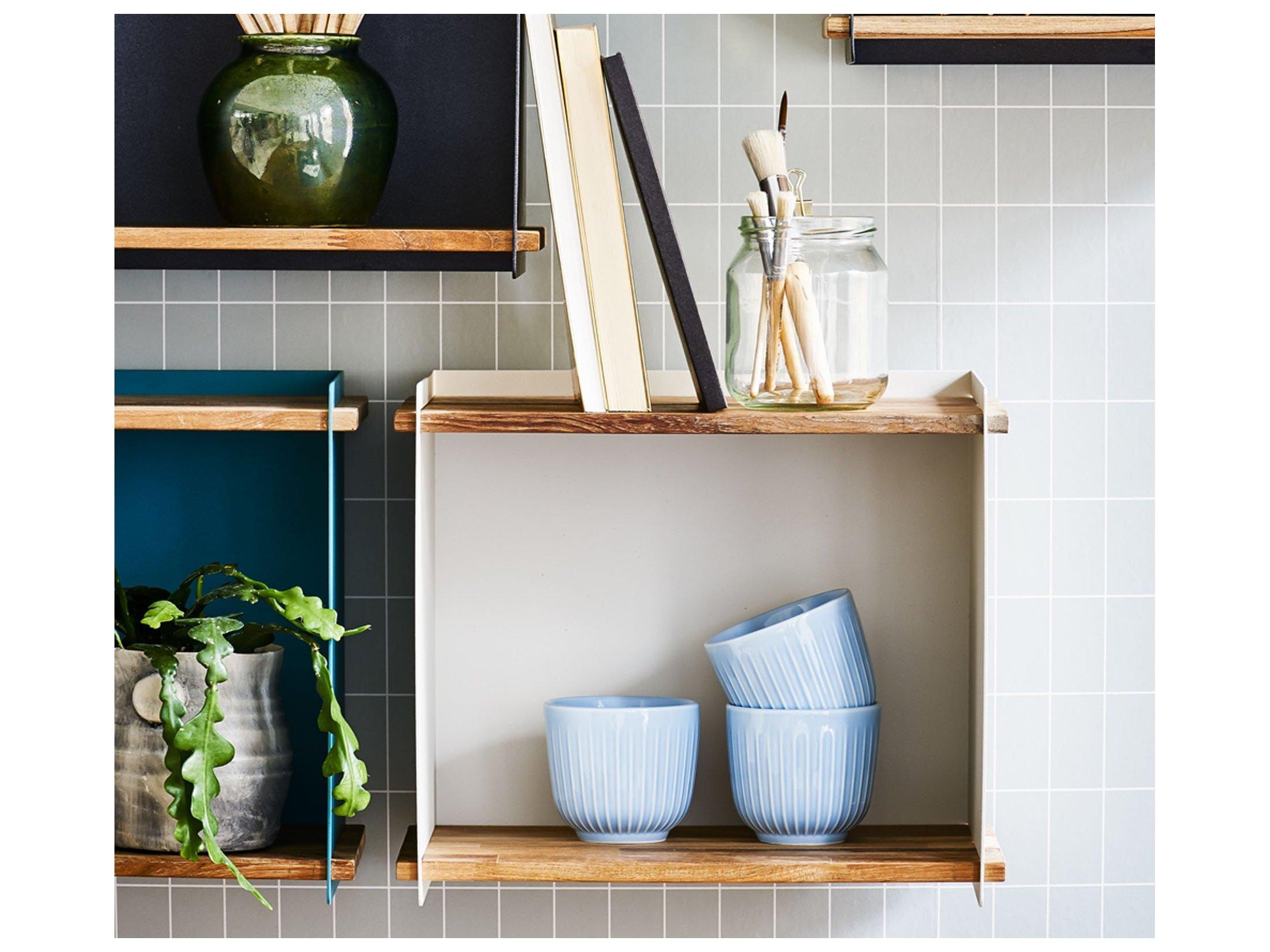 Cane Line Outdoor Teak Aluminum Wall Box