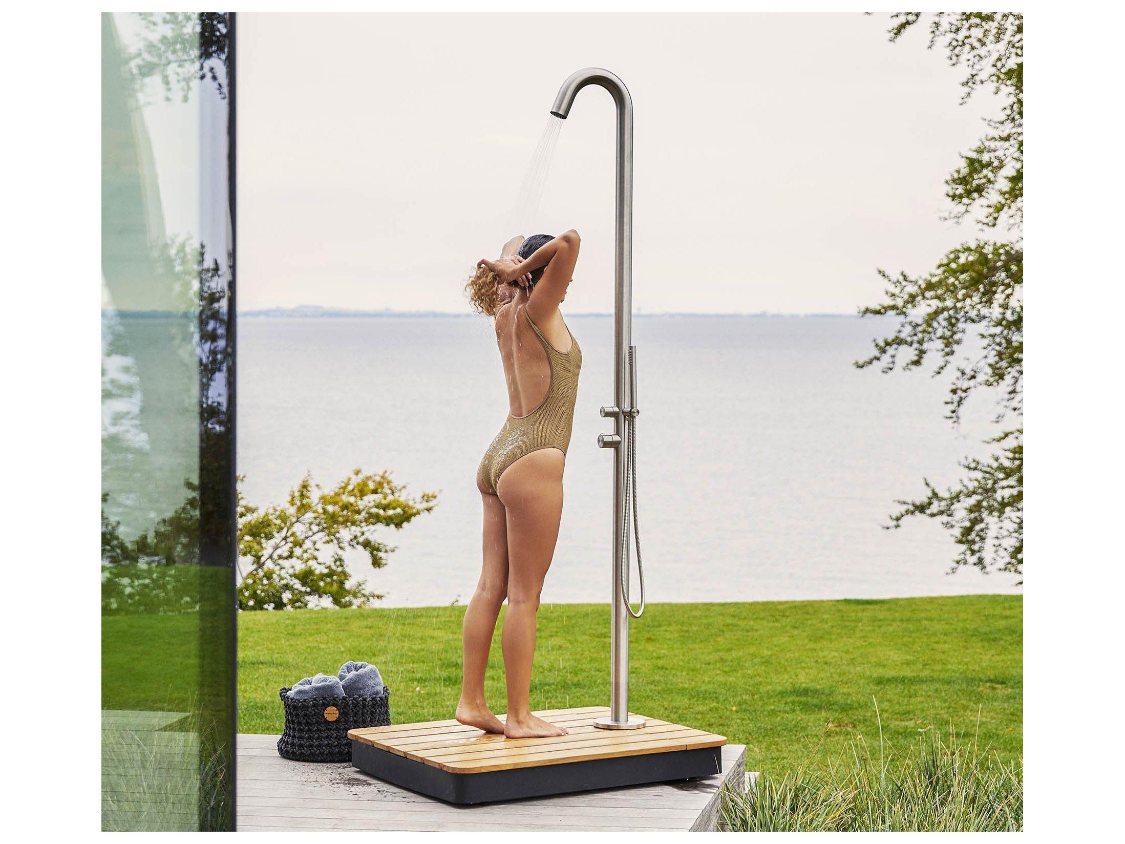 Cane Line Outdoor Lagoon Stainless Steel Shower