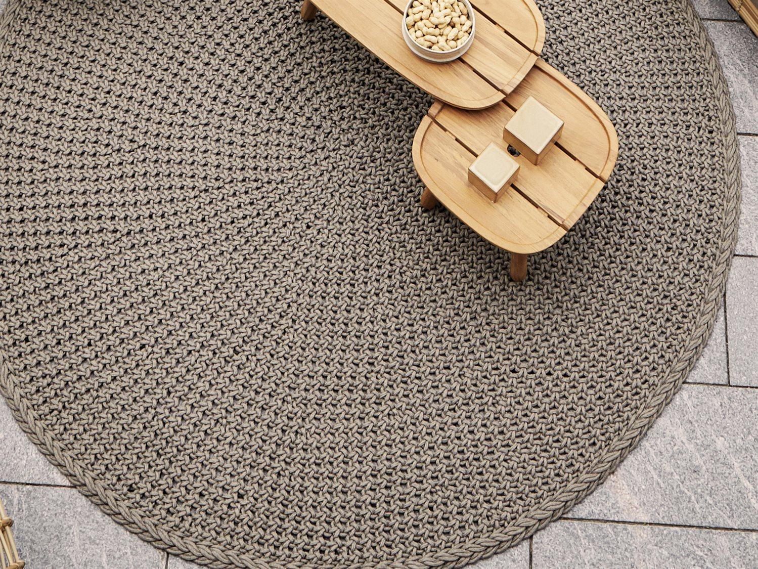 Cane Line Outdoor Discover Soft Rope 78'' Round Carpet