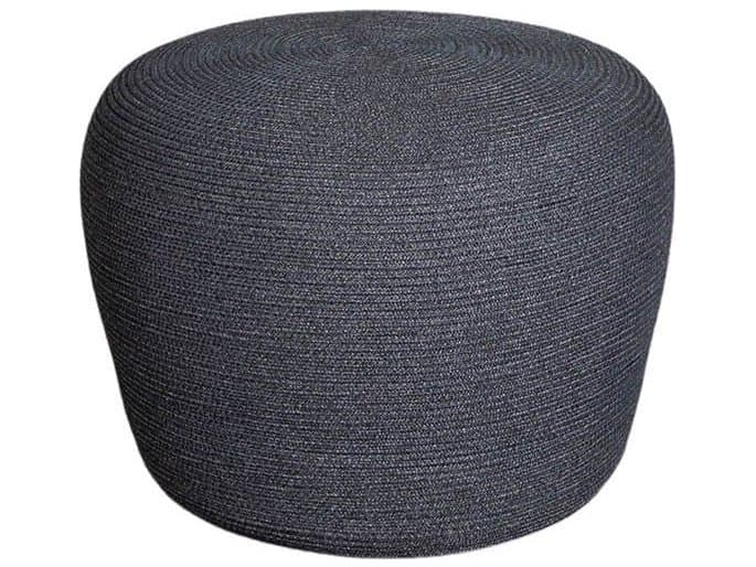 Cane Line Outdoor Circle Soft Rope Small Footstool