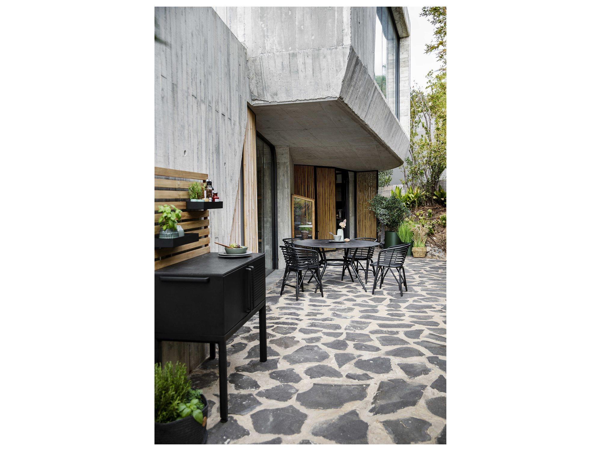 Cane Line Outdoor Blend Aluminum Dining Set