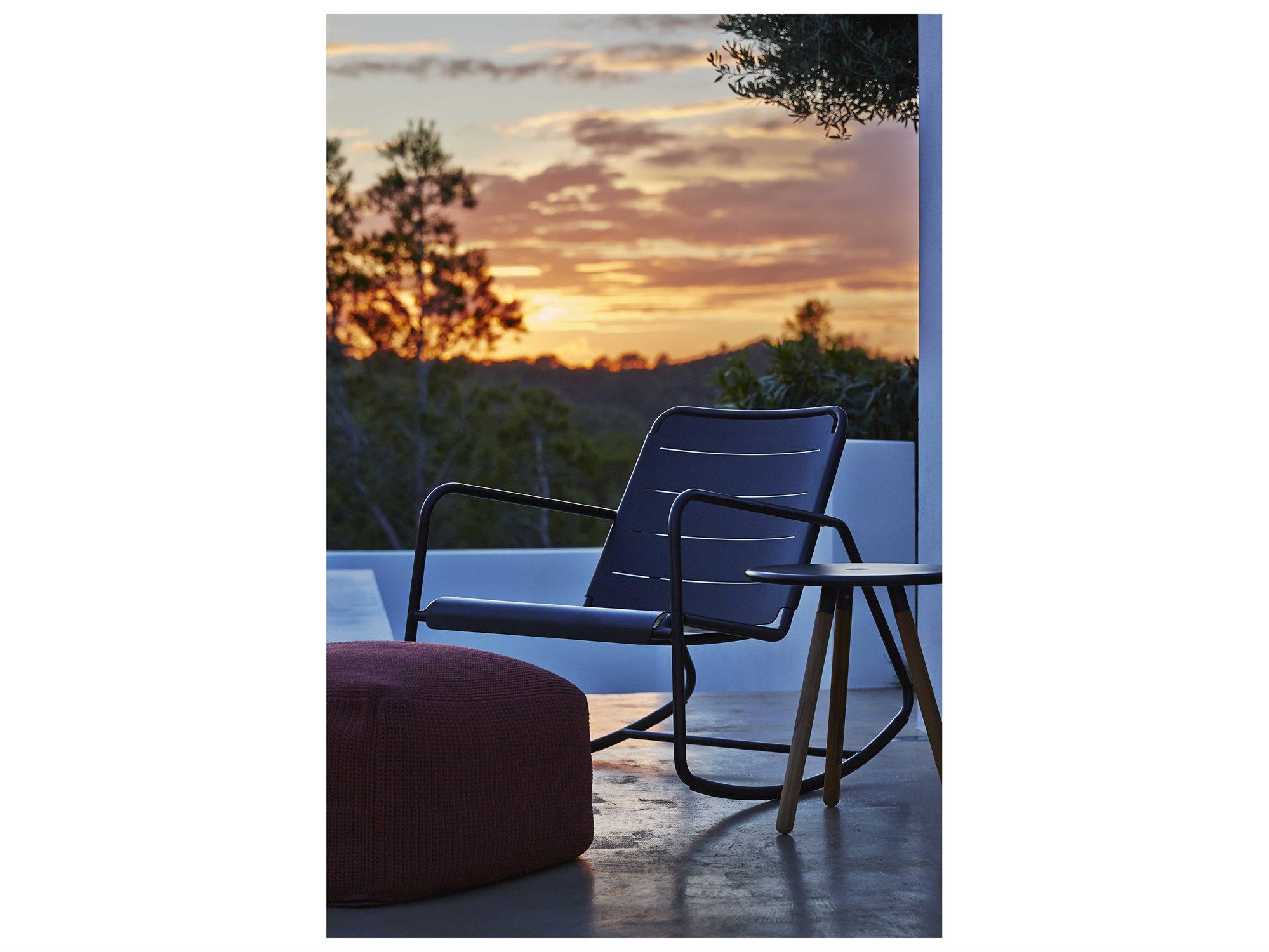Cane Line Outdoor Copenhagen Aluminum Lounge Set
