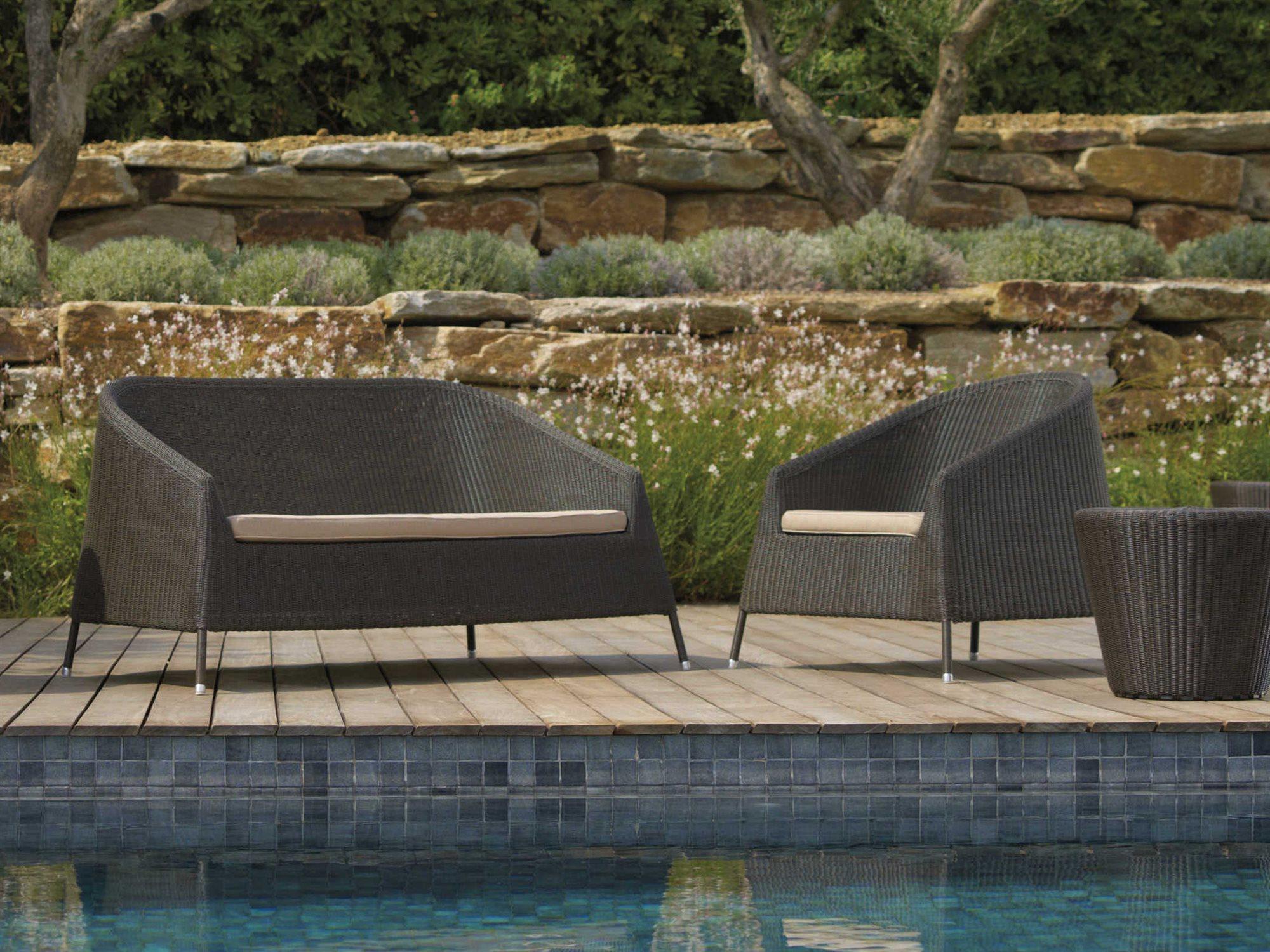 Cane Line Outdoor Kingston Wicker Lounge Set