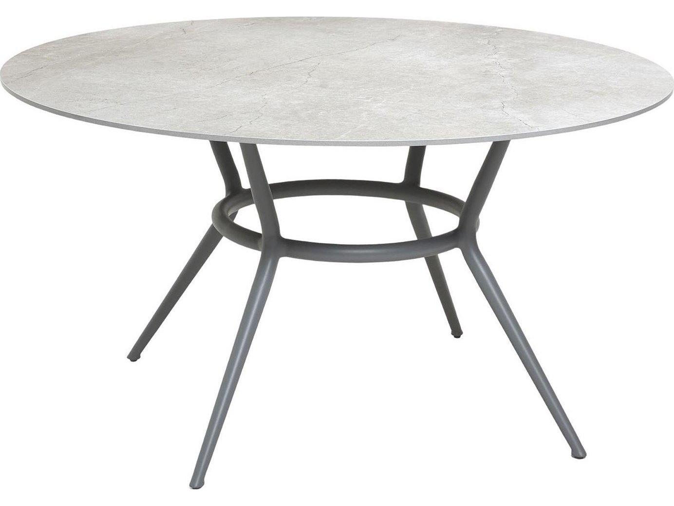 Cane Line Outdoor Joy Aluminum Round Dining Table