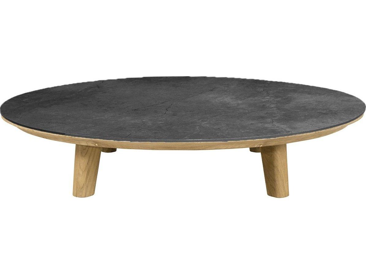 Cane Line Outdoor Aspect Teak Round Coffee Table