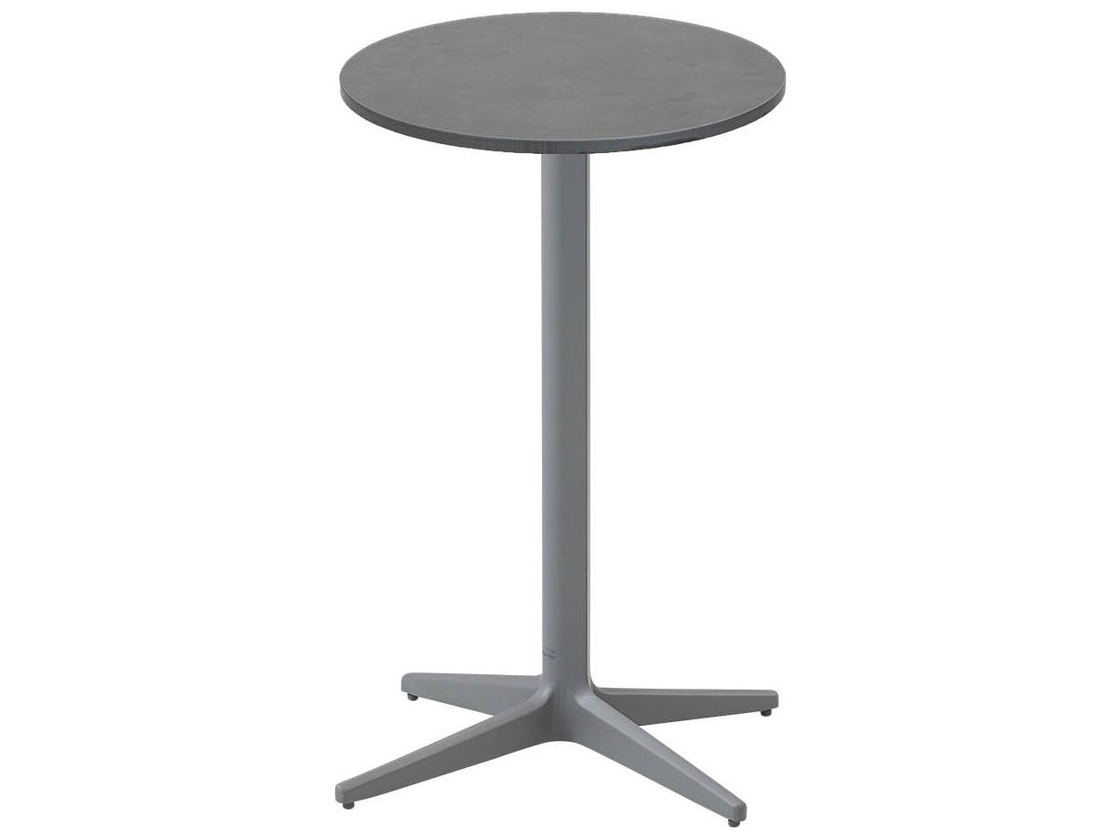 Cane Line Outdoor Drop Aluminum Round Cafeé Table