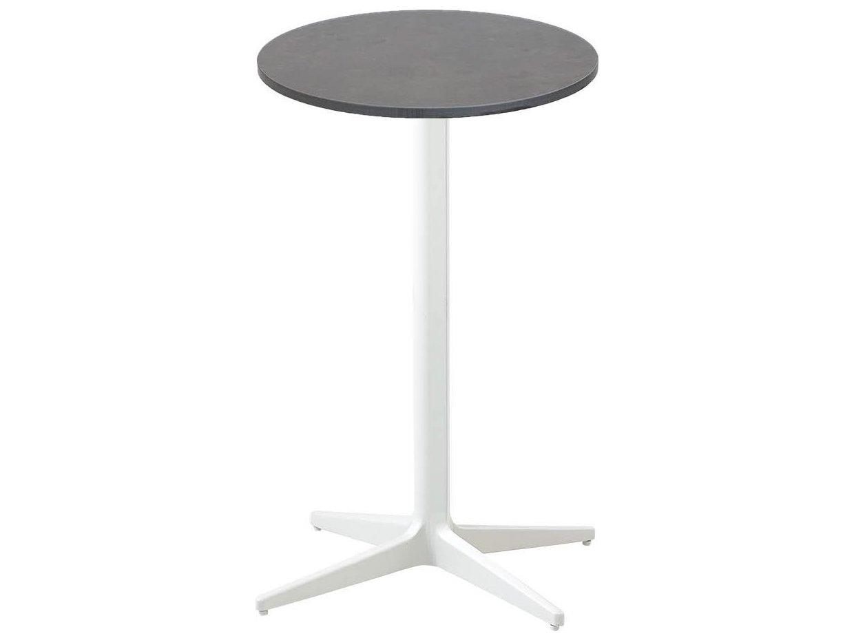Cane Line Outdoor Drop Aluminum Round Cafeé Table