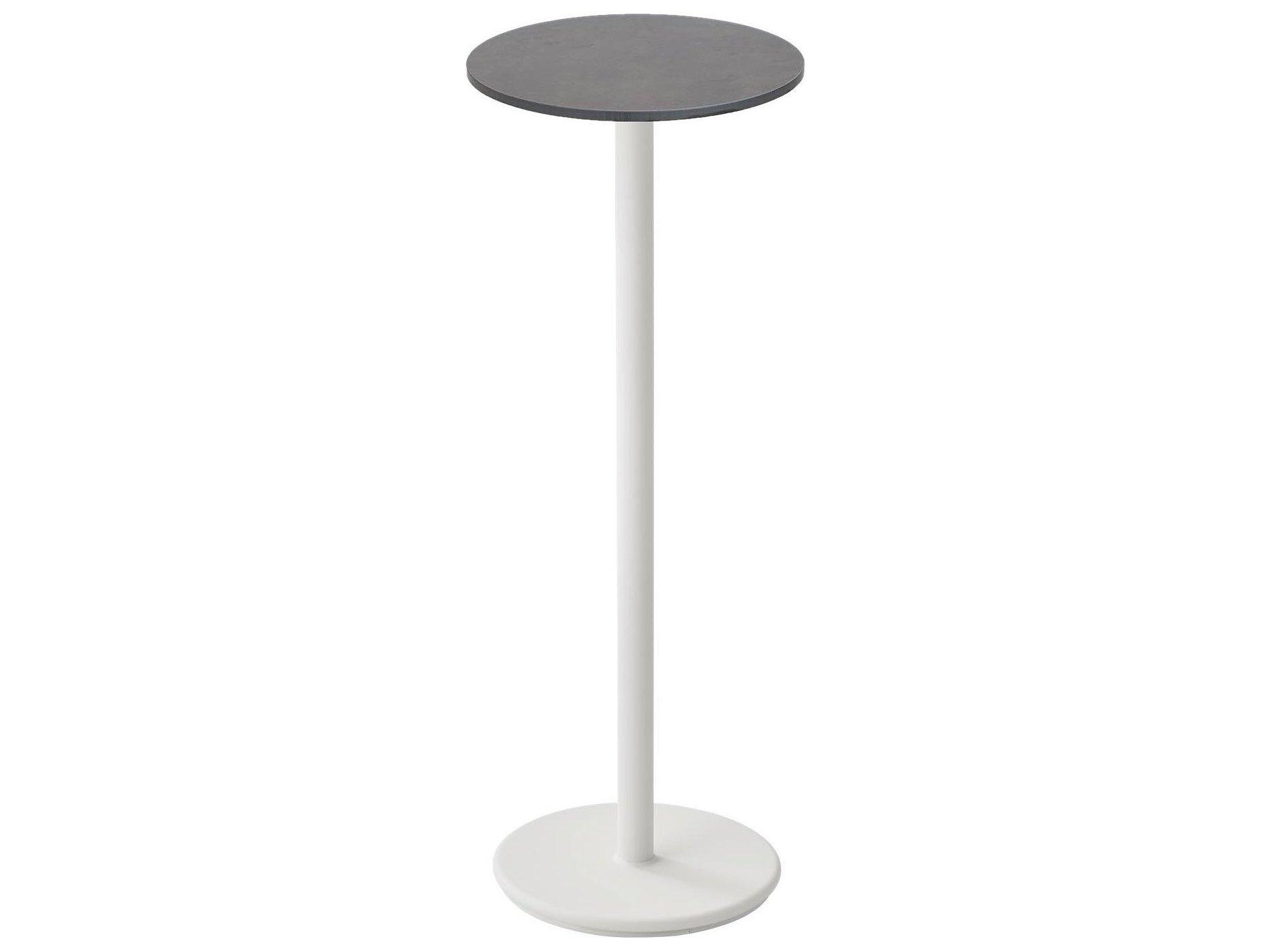 Cane Line Outdoor Go Aluminum Round Bar Table