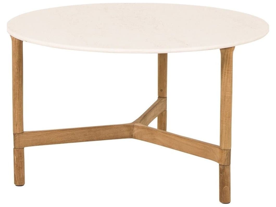 Cane Line Outdoor Twist Teak Medium Round Coffee Table