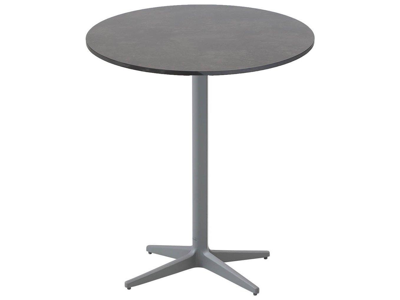Cane Line Outdoor Drop Aluminum Round Bistro Table