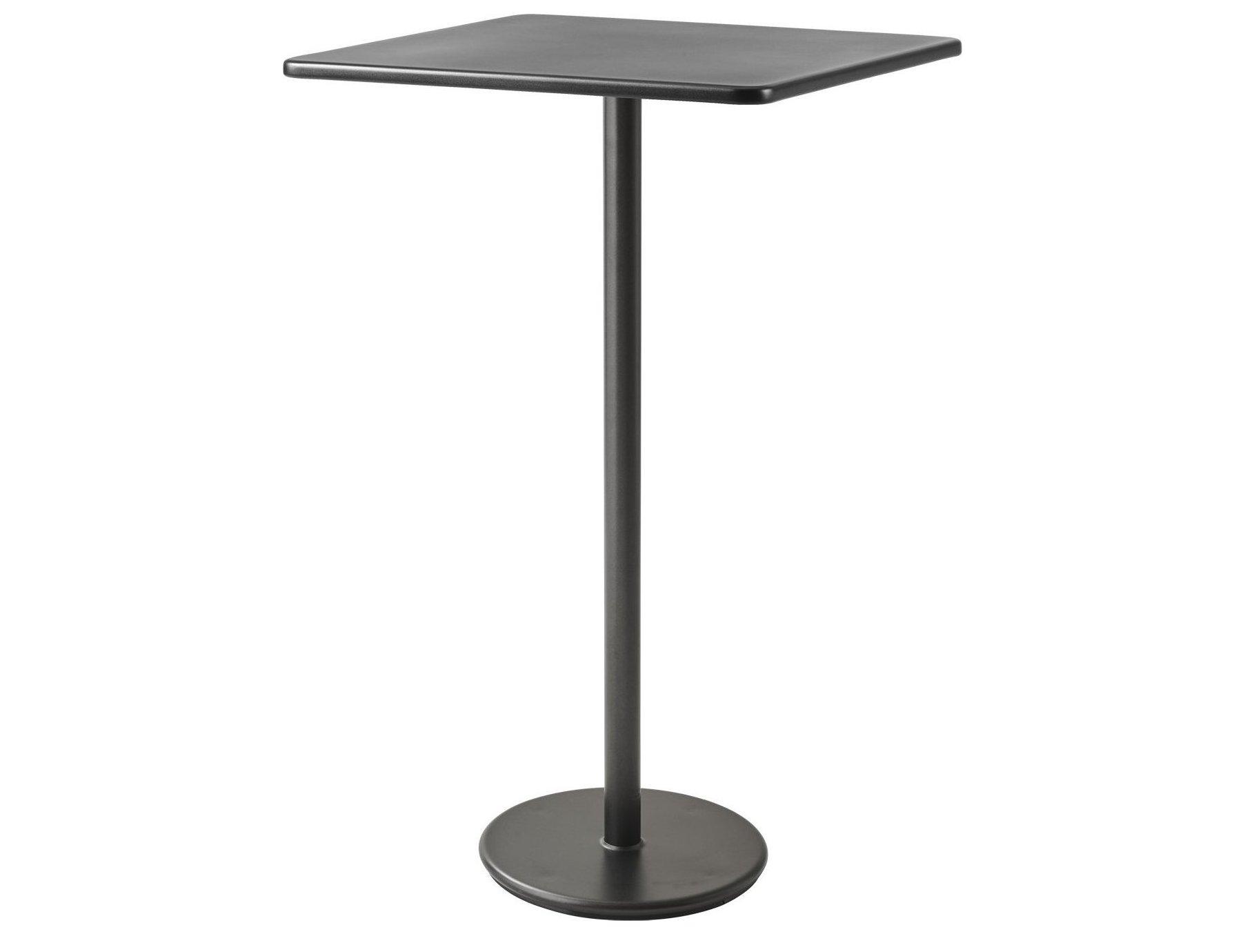 Cane Line Outdoor Go Aluminum Round Bar Table