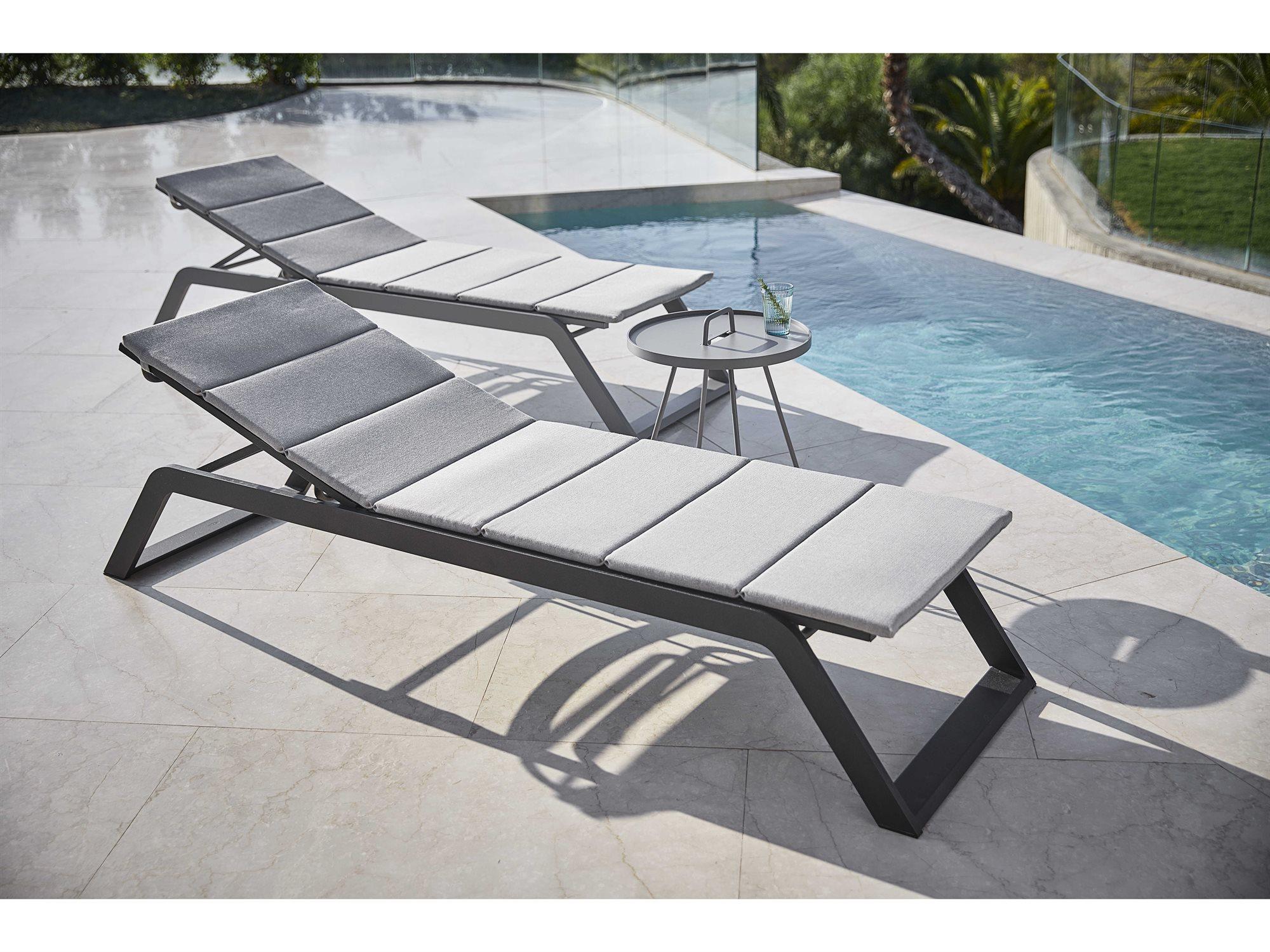 Cane Line Outdoor Siesta Aluminum Lounge Set