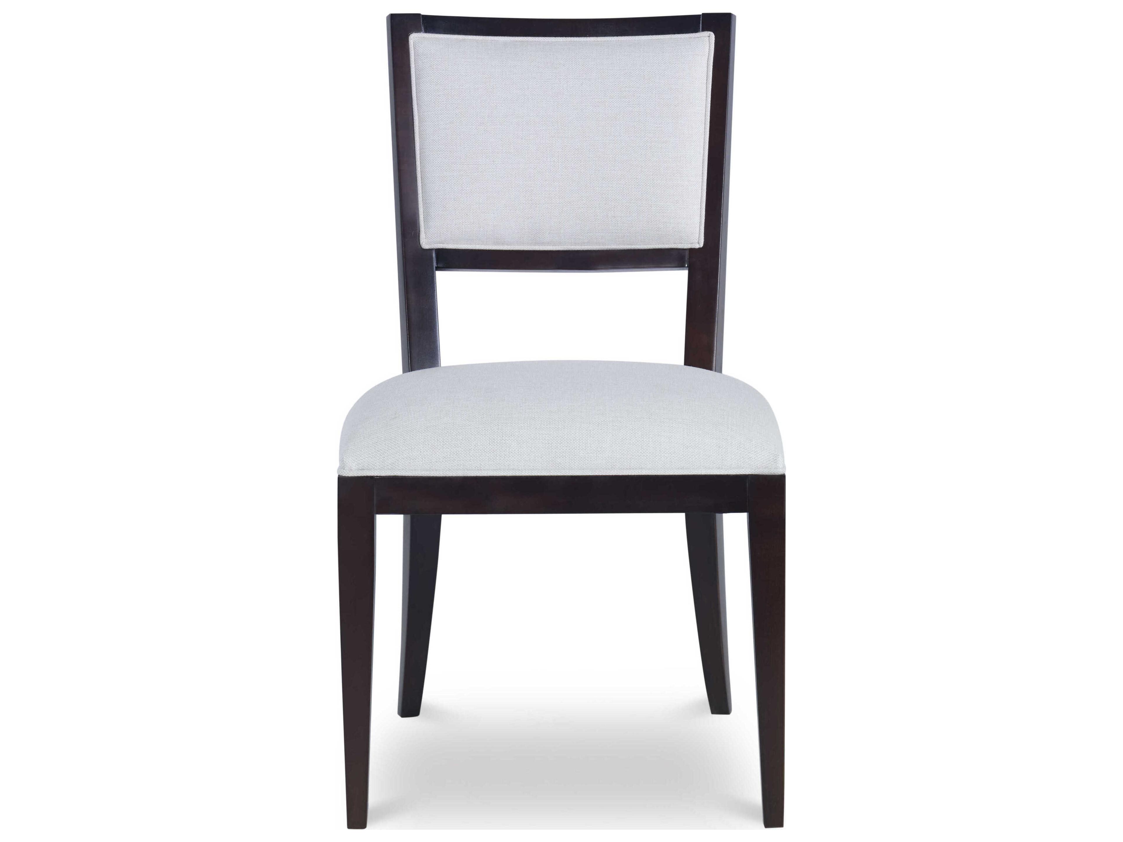 Century Furniture Chair Brown Upholstered Side Dining