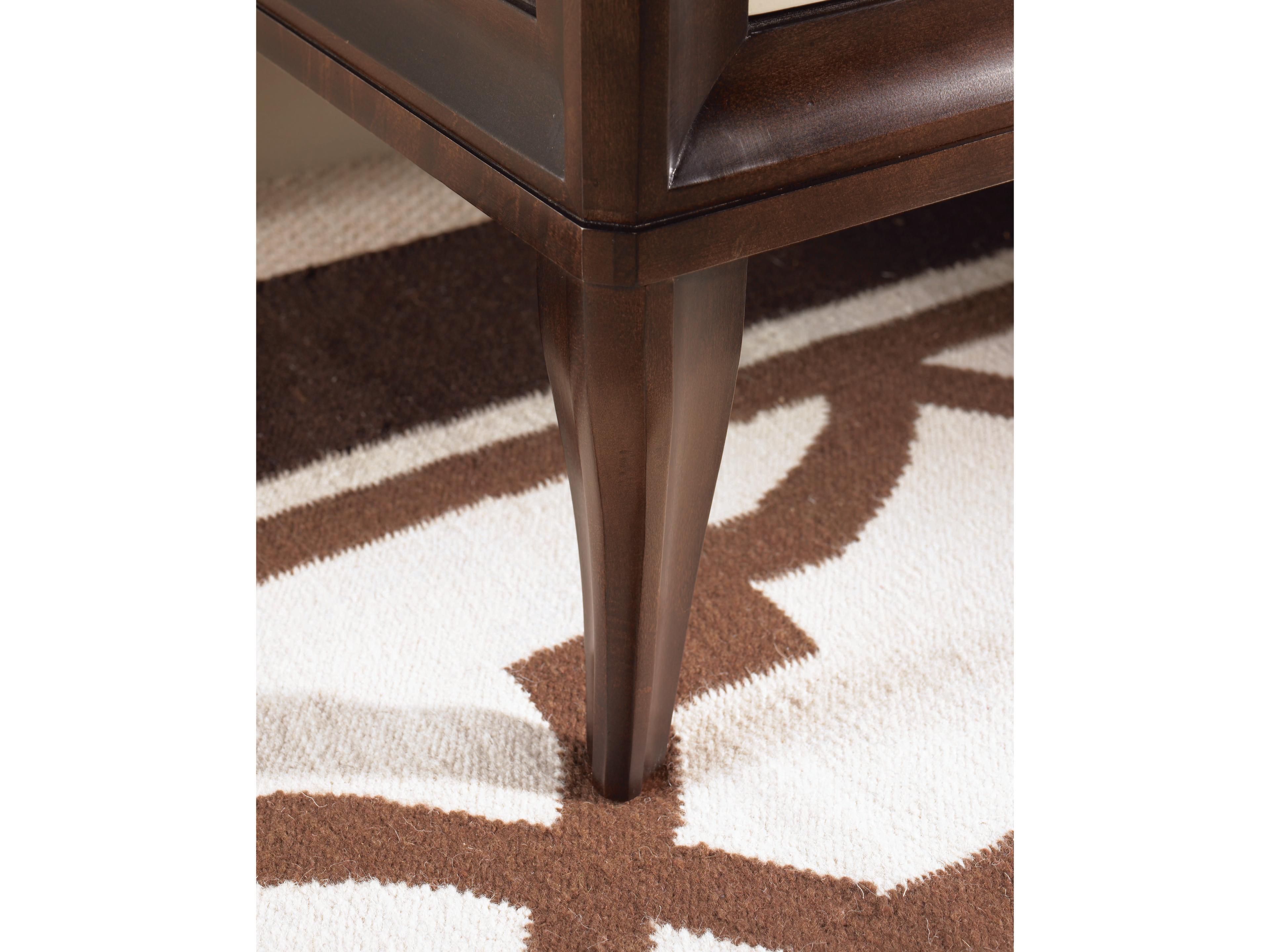 Century Furniture Tribeca 3-Drawers Cream Brown Maple Wood Accent Chest