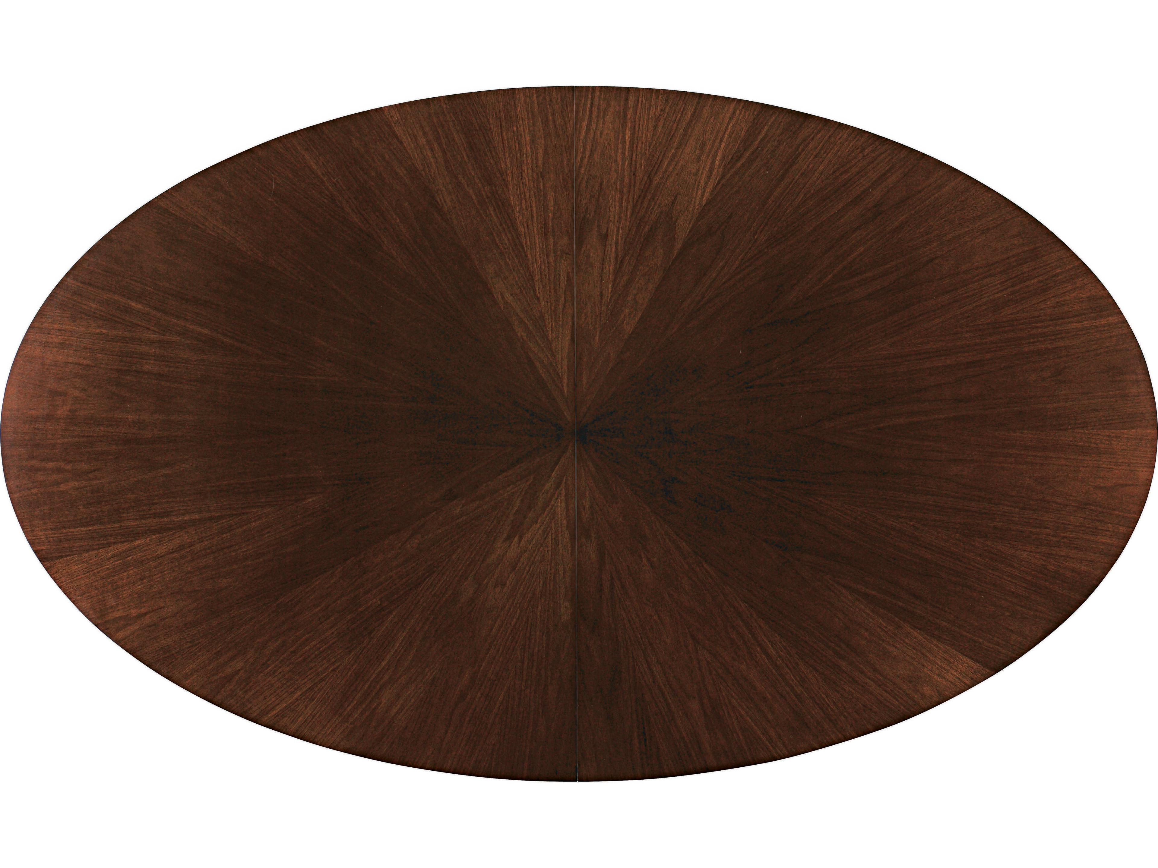 Century Furniture Tribeca Extendable Oval Wood Dining Table