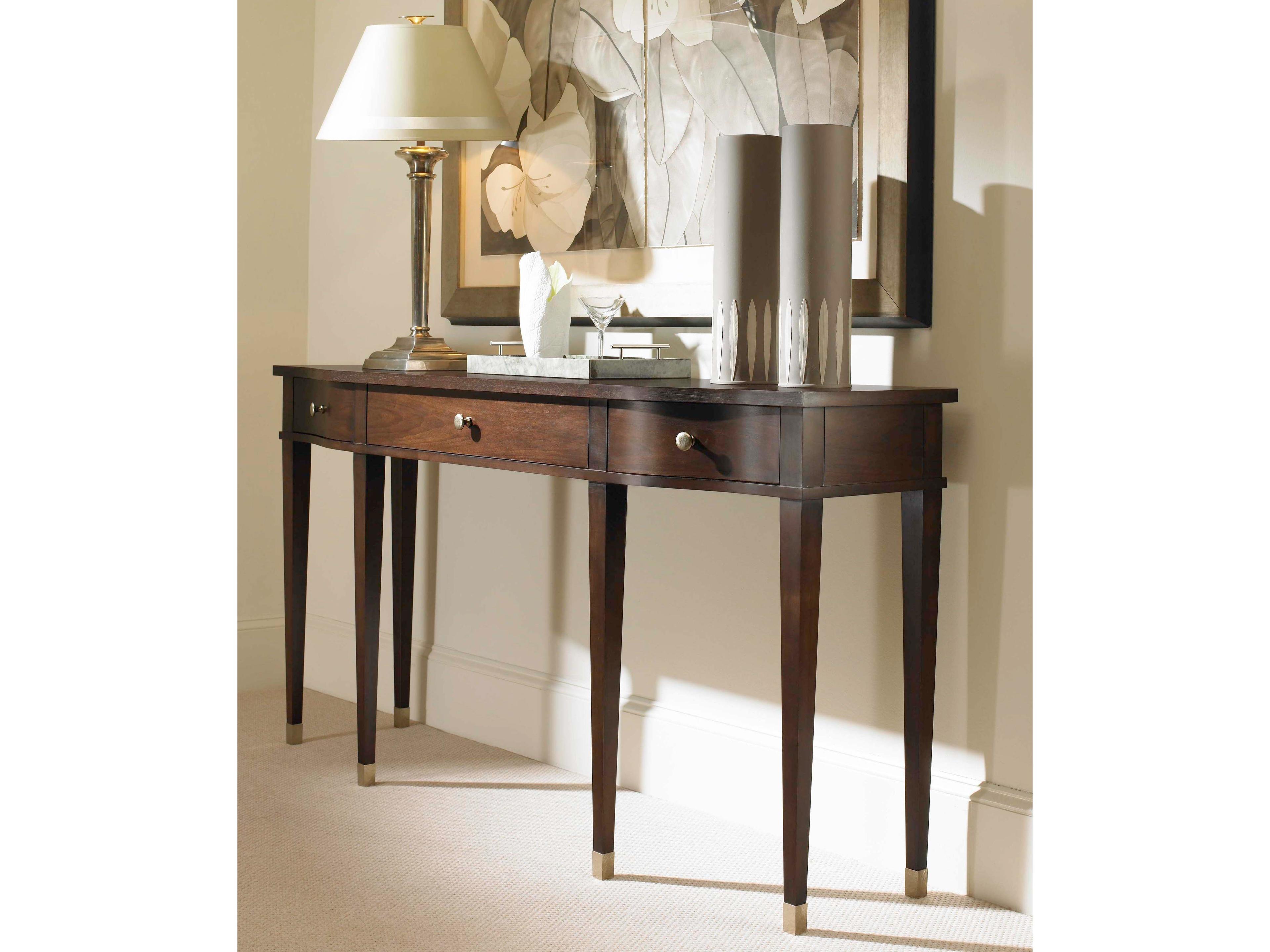 Century Furniture Tribeca Rectangular Wood Console Table
