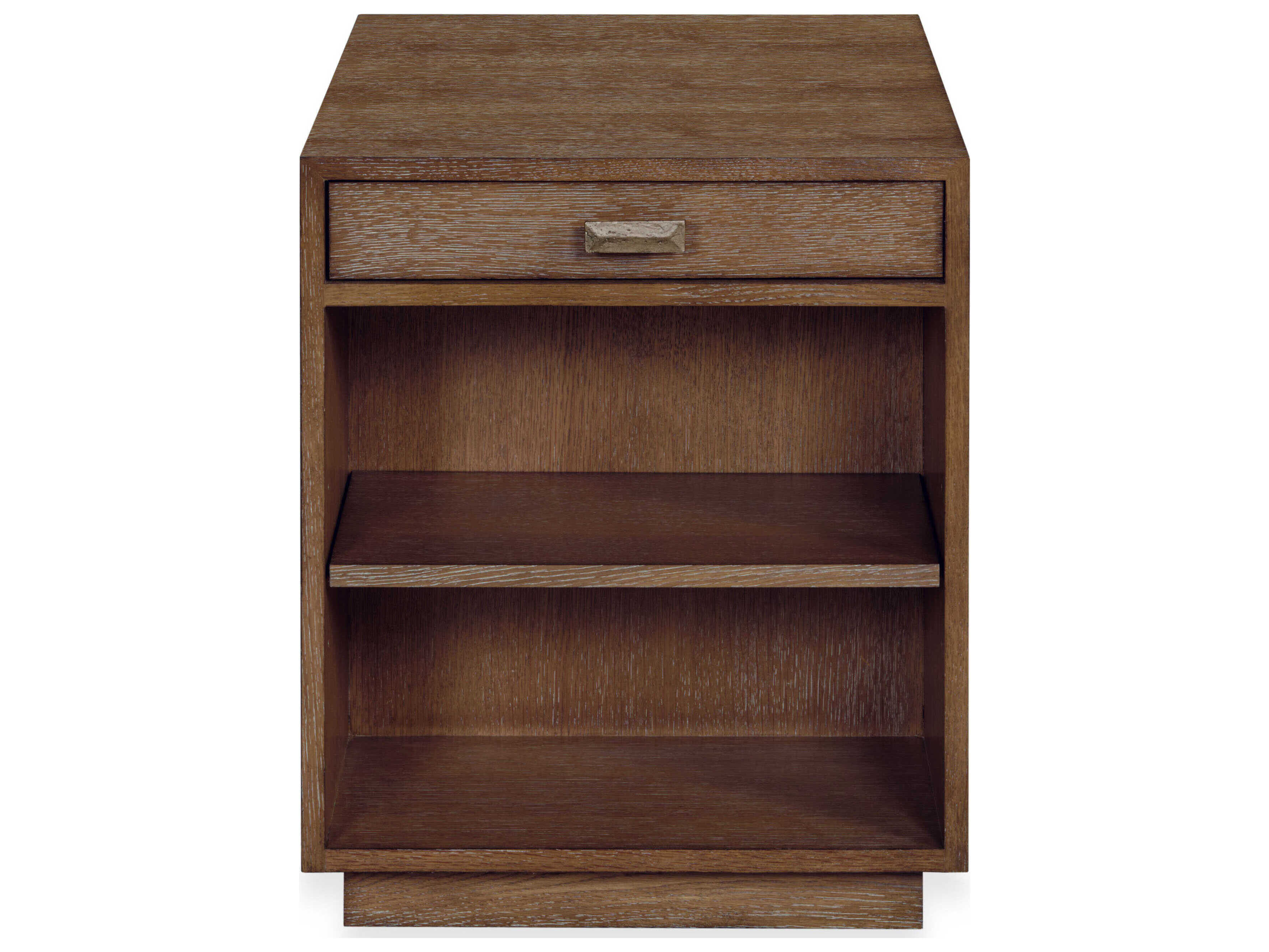 Century Furniture Mesa Barlett Rectangular Wood Napa Cerused End Table