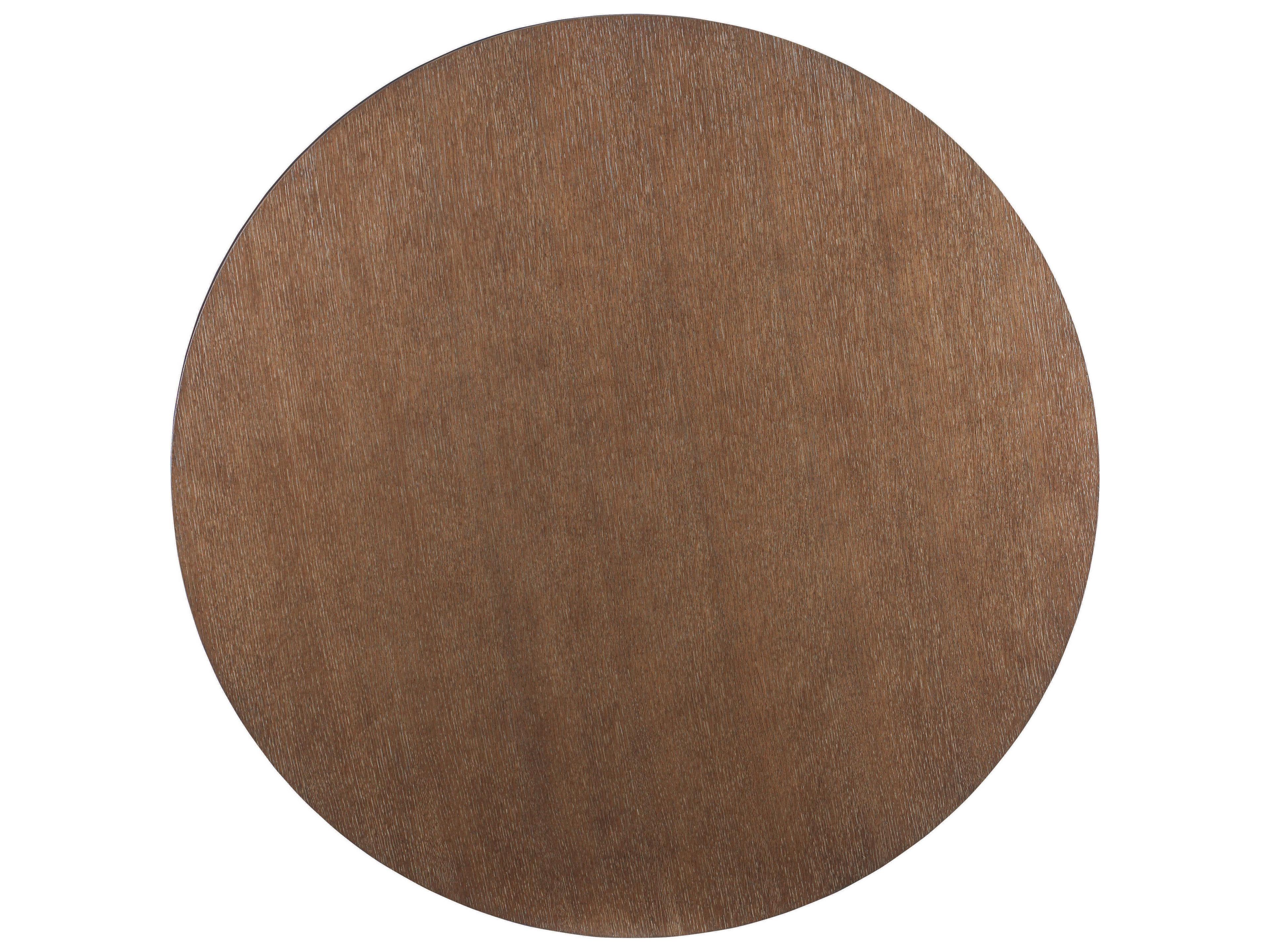 Century Furniture Mesa Round Wood Napa Melange Coffee Table