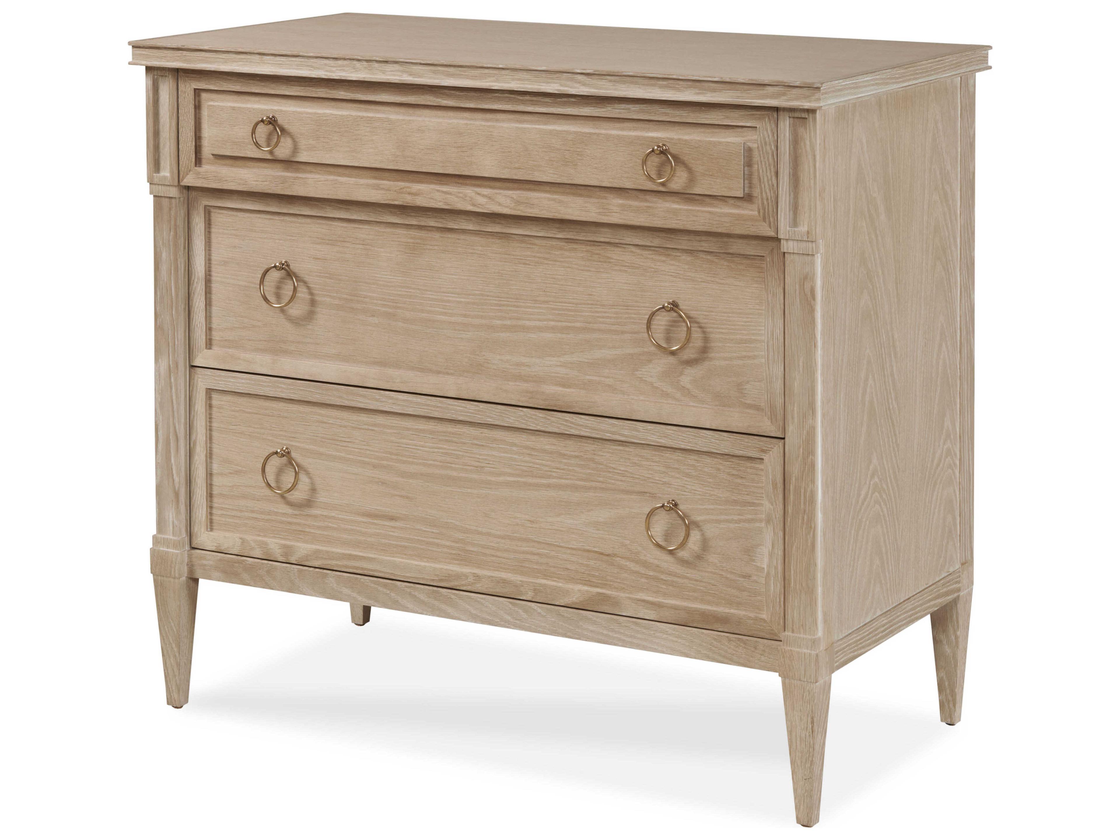 Century Furniture Maison-47 3-Drawers Natural Oak Wood Dresser