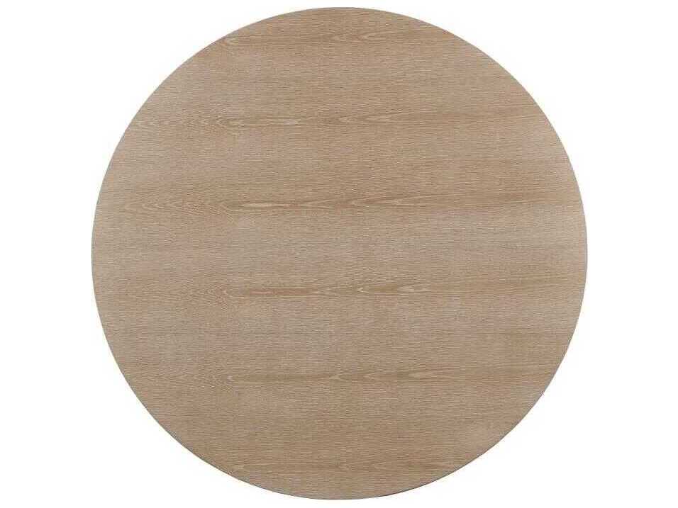 Century Furniture Maison-47 Round Wood Blonde Cerused Dining Table