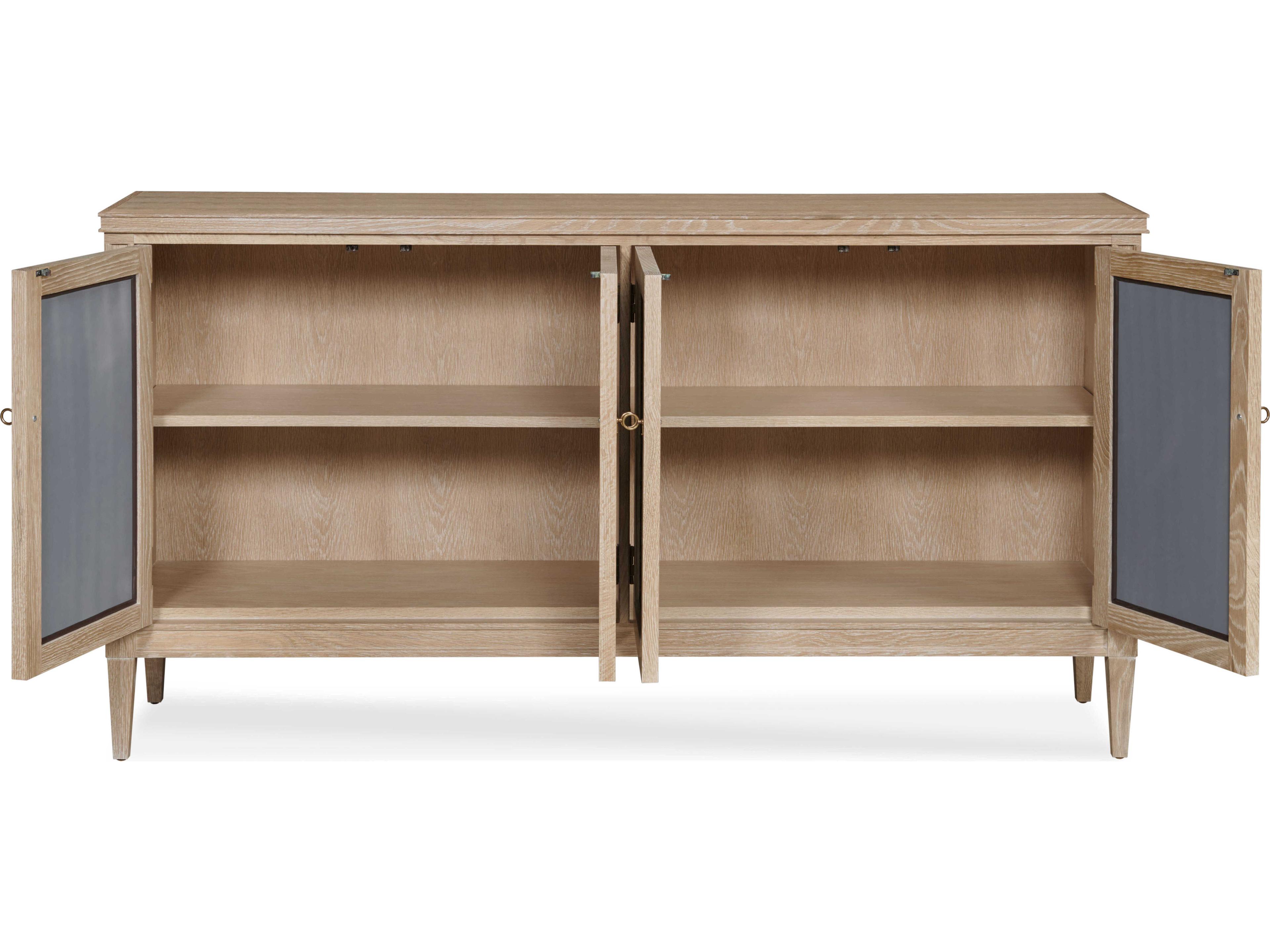 Century Furniture Maison-47 66" Oak Wood Blonde Cerused Sideboard