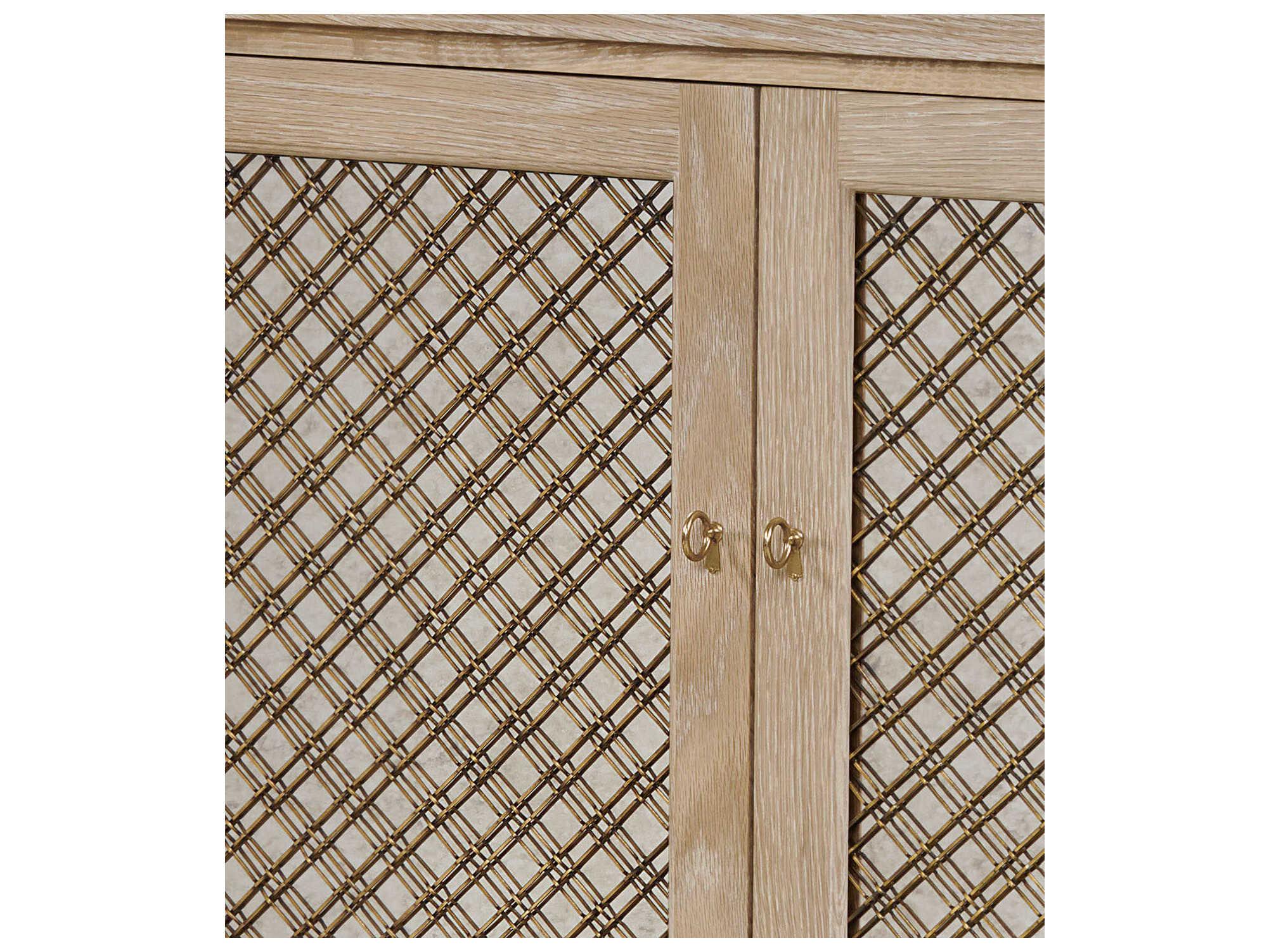 Century Furniture Maison-47 66" Oak Wood Blonde Cerused Sideboard