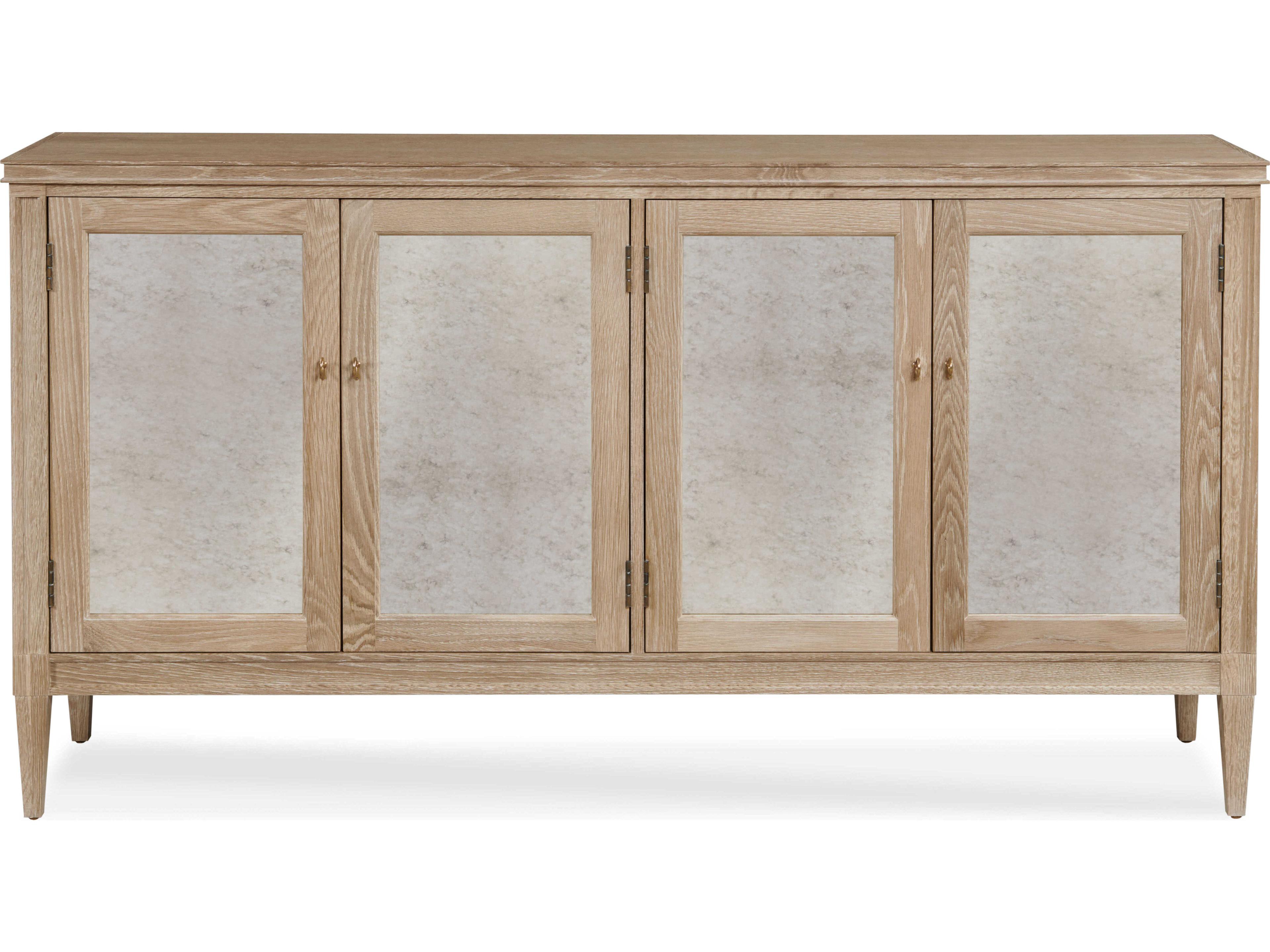 Century Furniture Maison-47 66" Oak Wood Blonde Cerused Sideboard