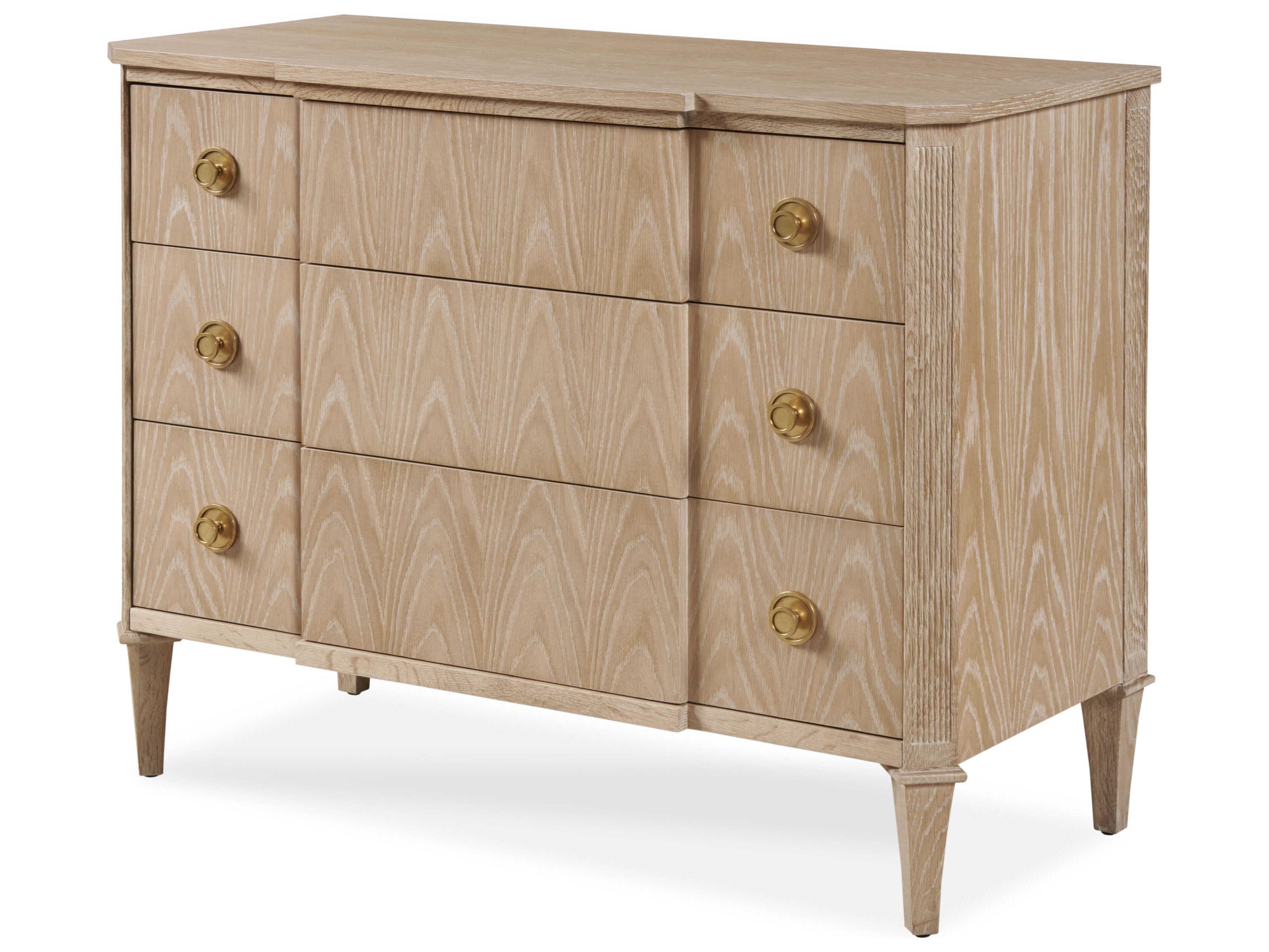Century Furniture Maison-47 Blonde Cerused Beige Oak Wood Accent Chest