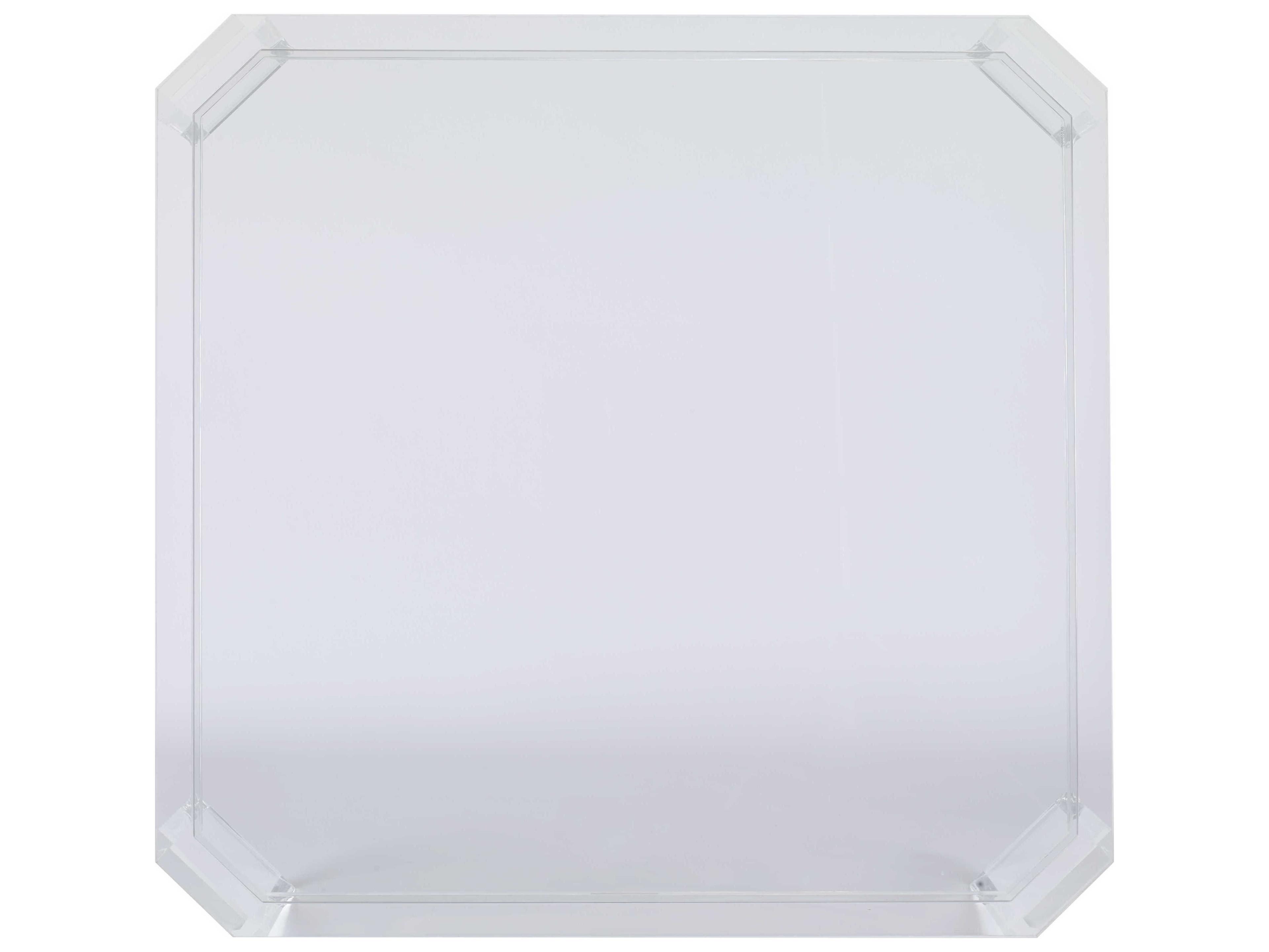 Century Furniture Thomas Obrien Square Glass Coffee Table