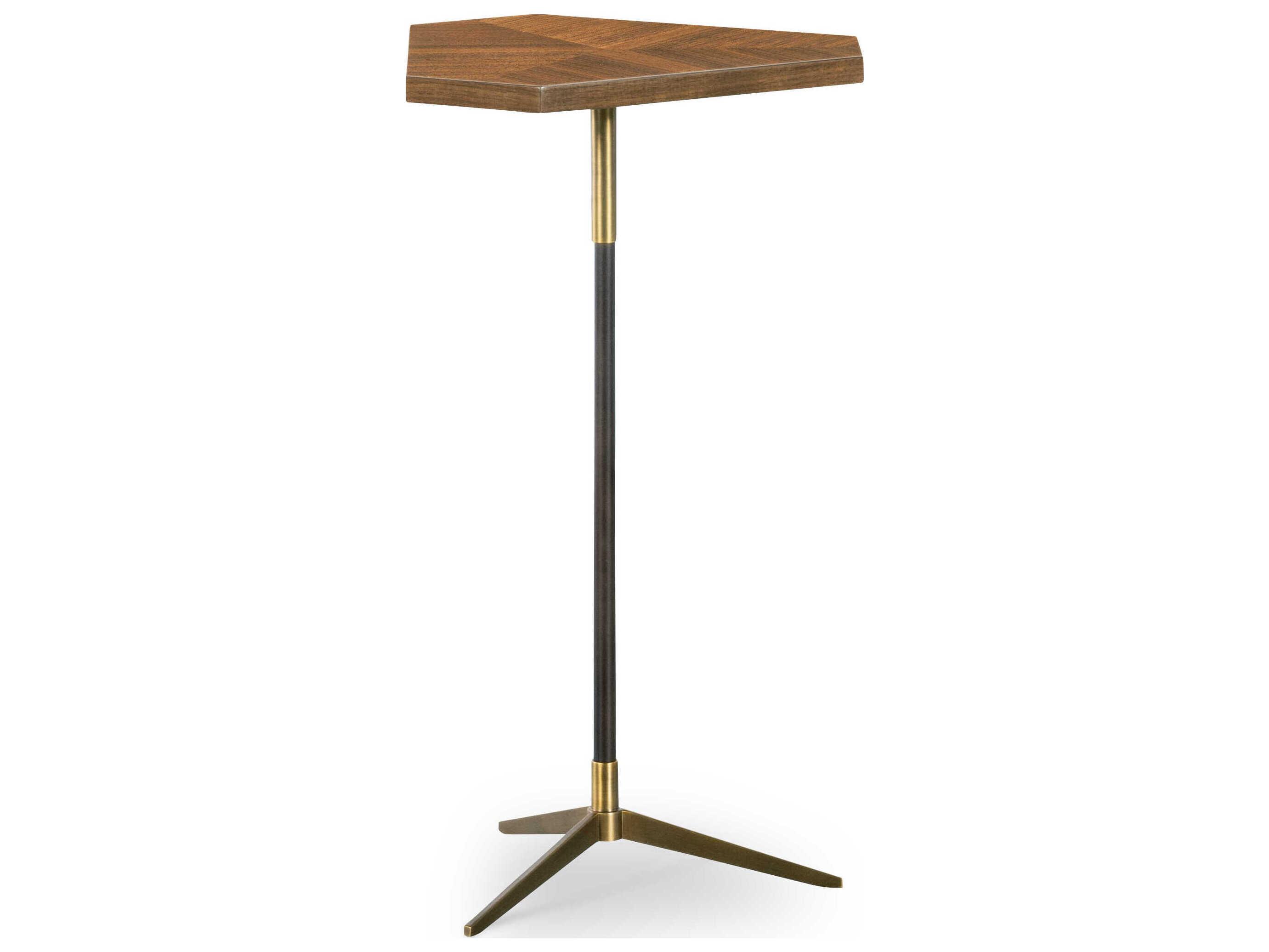 Century Furniture Thomas O'Brien Caron Hexagon Wood Light End Table