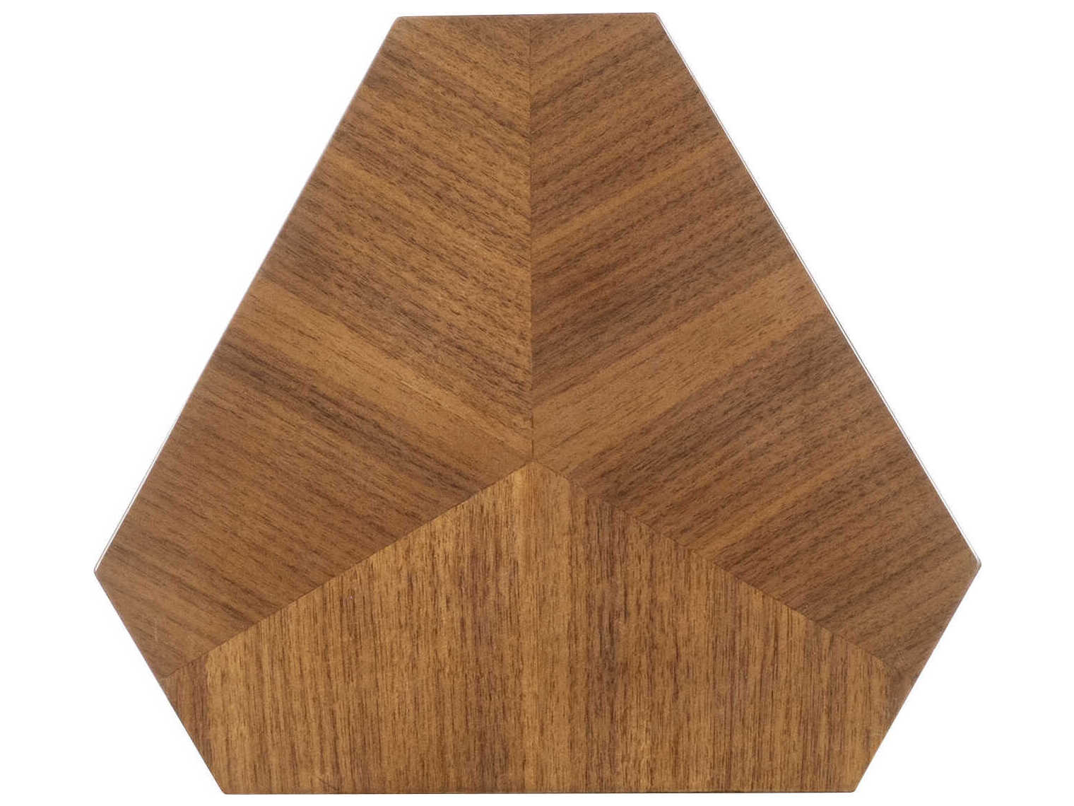 Century Furniture Thomas O'Brien Caron Hexagon Wood Light End Table