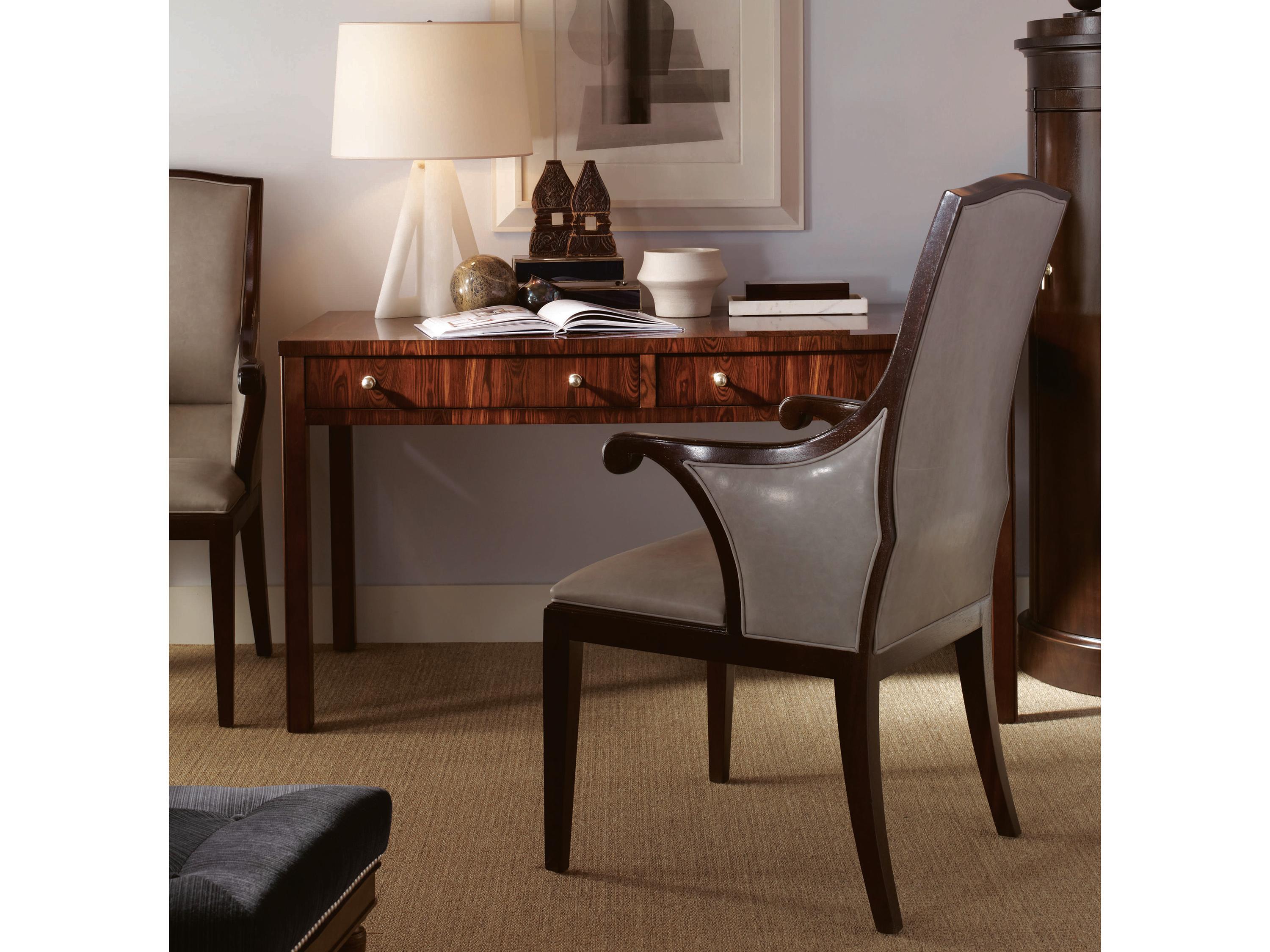 Century Furniture Thomas Obrien City Light Brown Mahogany Wood Secretary Desk