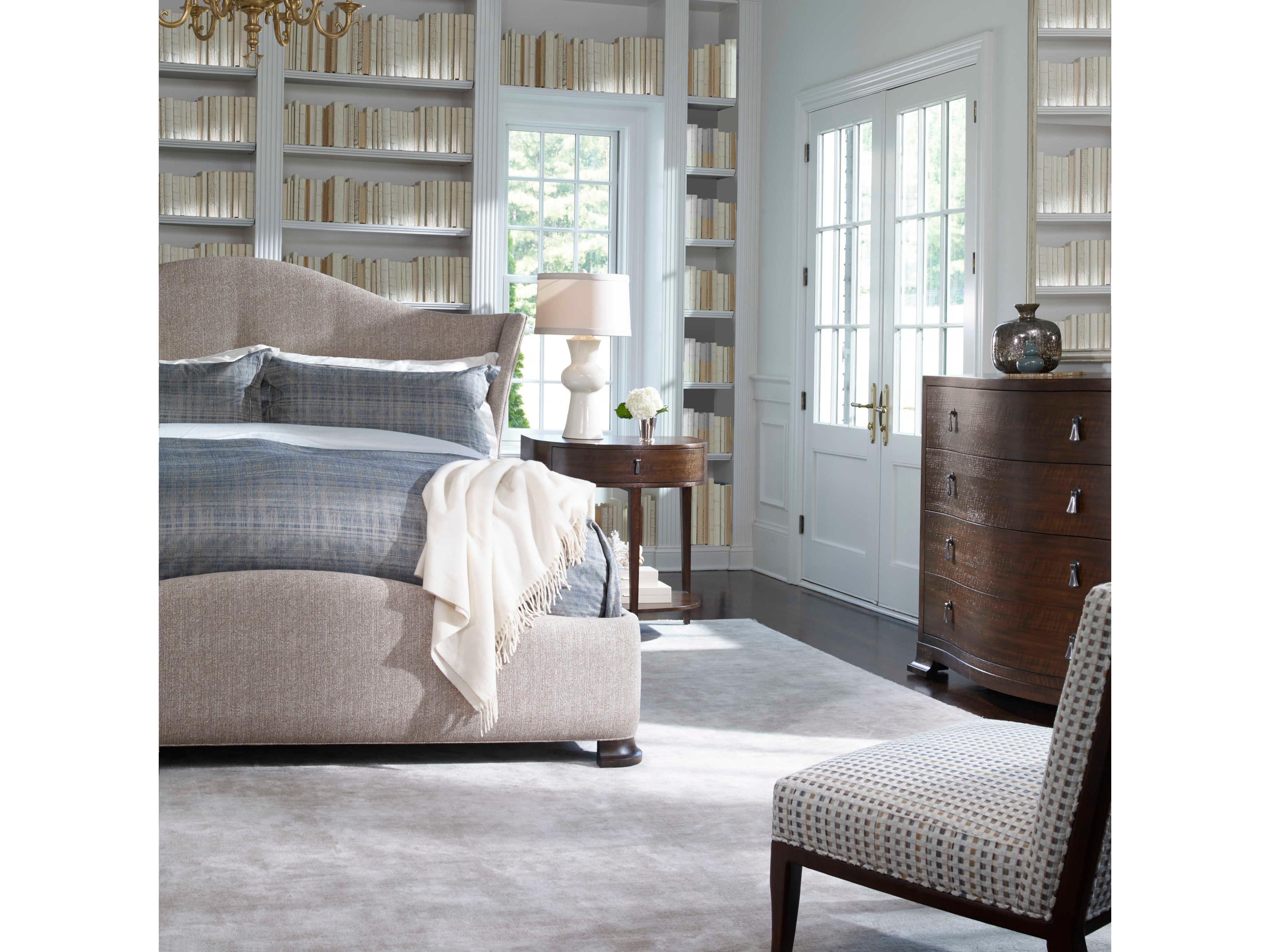 Century Furniture Citation Brunette Brown Walnut Wood Accent Chest