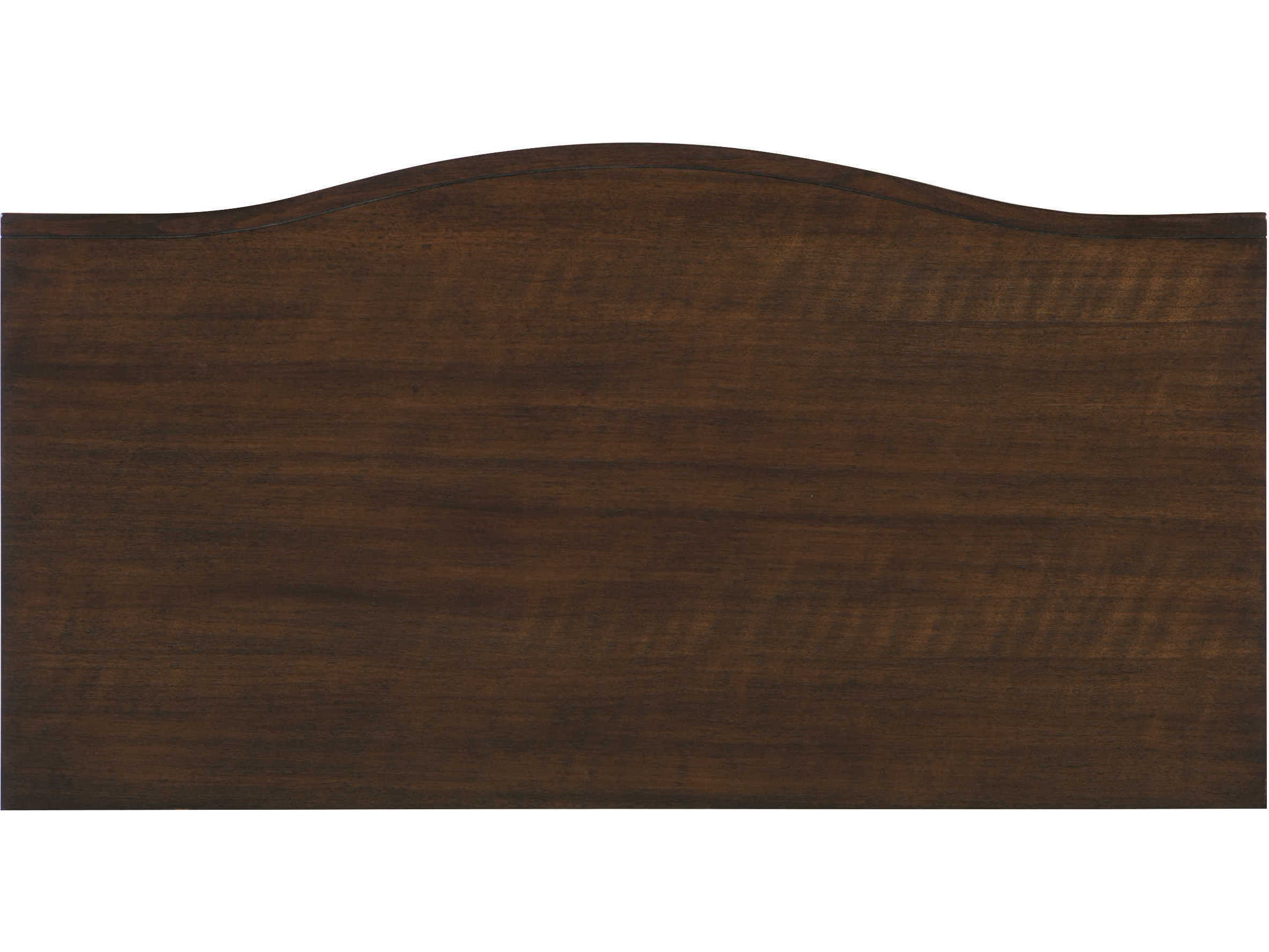 Century Furniture Citation Frasier Serpentine 3-Drawers Brown Walnut Wood Nightstand