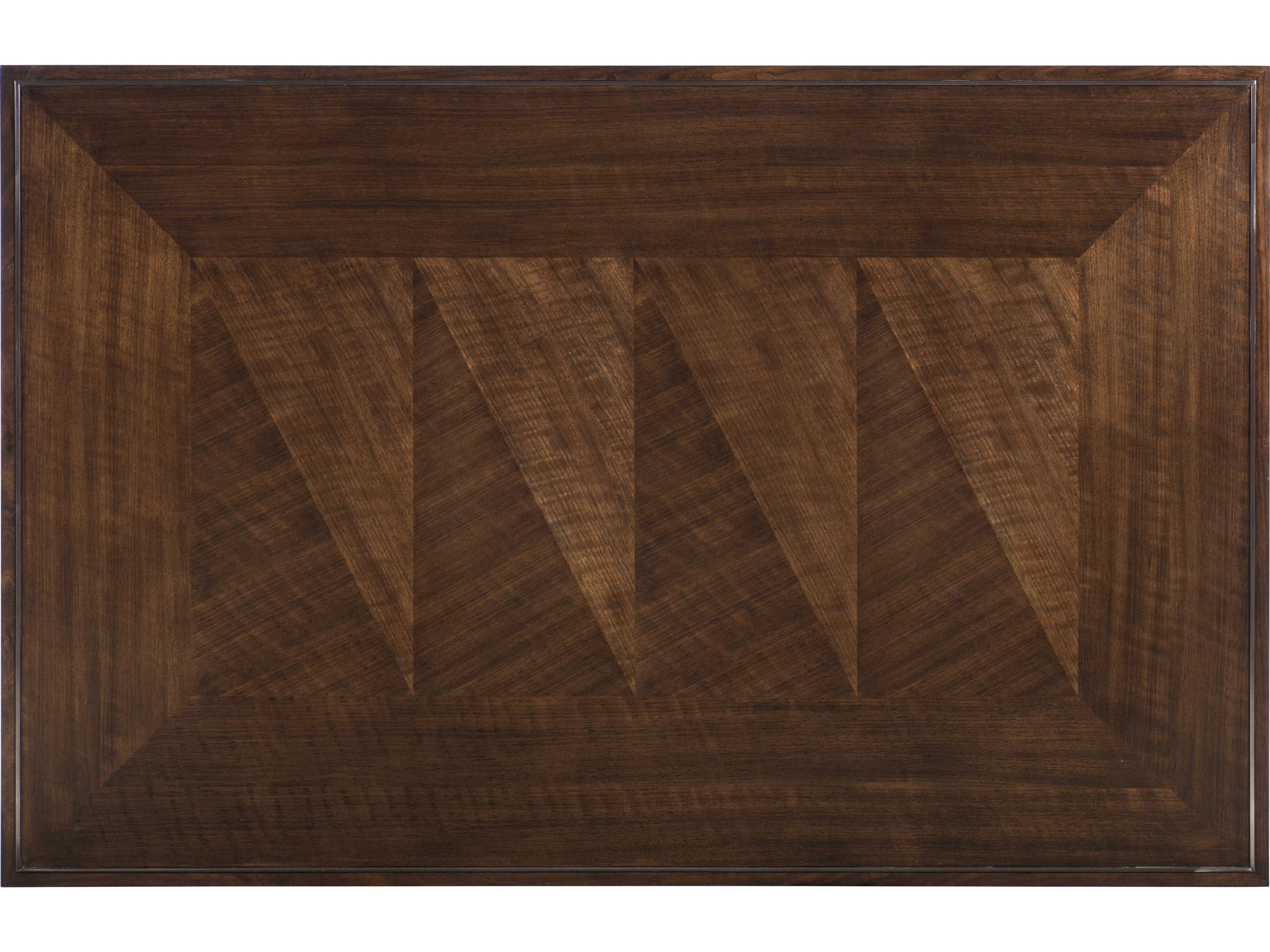 Century Furniture Citation Kirkwood Rectangular Wood Brunette Coffee Table