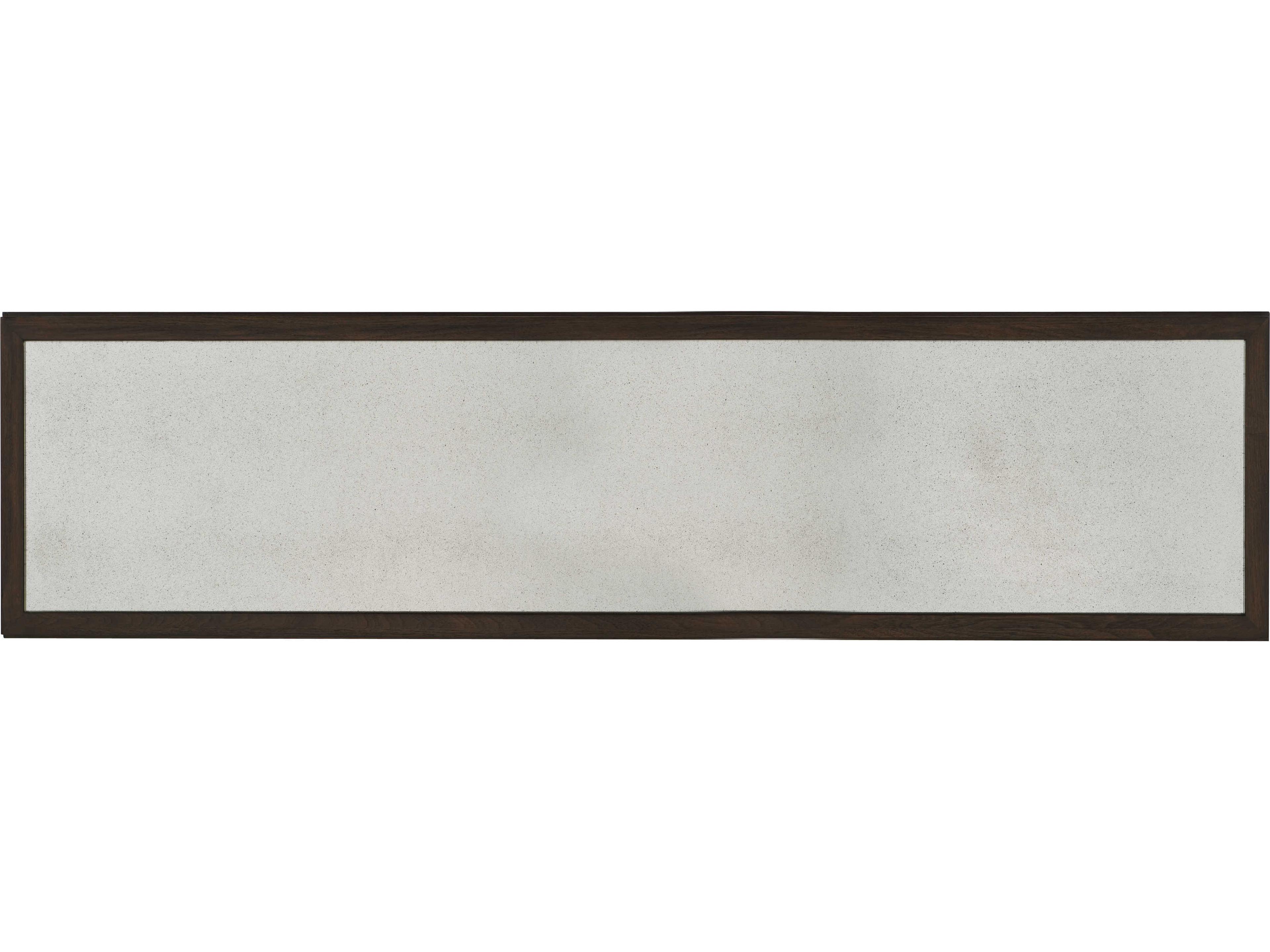 Century Furniture Citation Folsom Rectangular Mirror Brunette Console Table